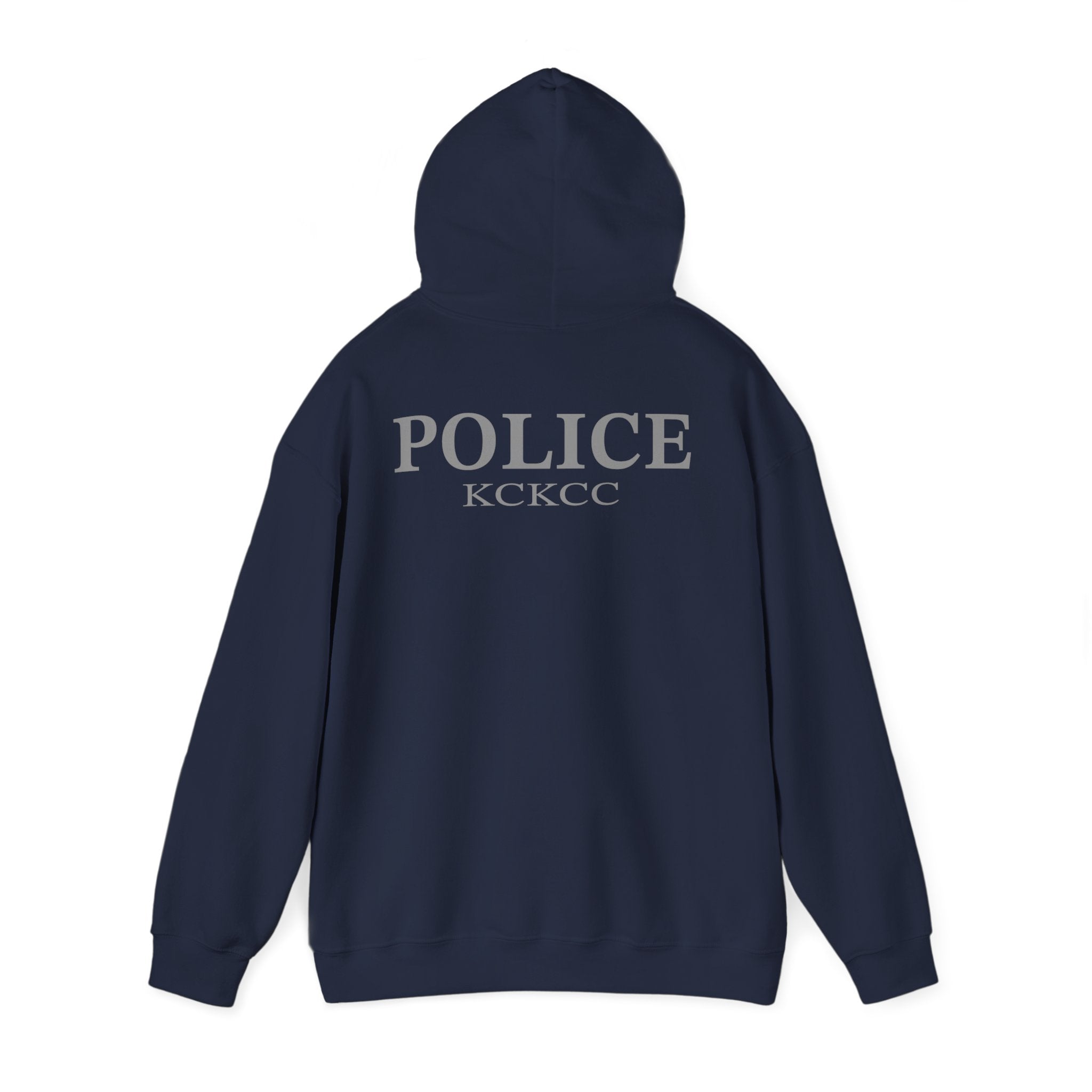 Kansas City College Police Grey Patch - Unisex Heavy Blend™ Hooded Sweatshirt