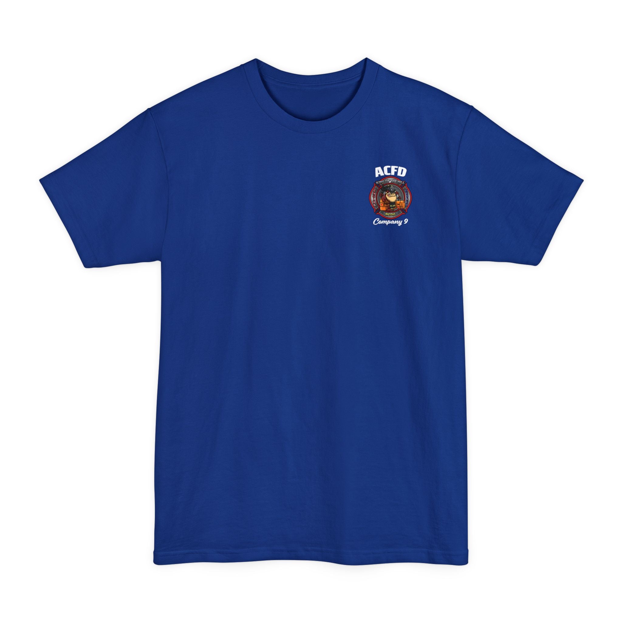 (Tall) Station 9 Firefighter Engine - Tall Beefy-T® - Unisex T-Shirt