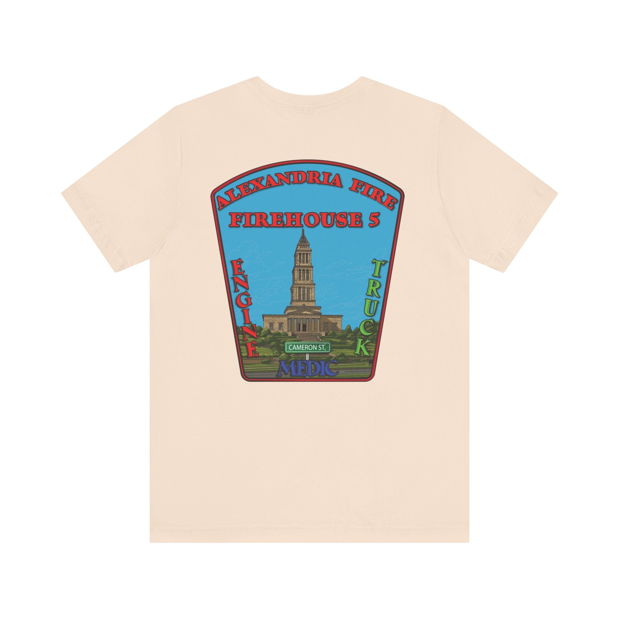 Alexandria Station 5 version 3 - Bella+Canvas Soft Unisex Tee