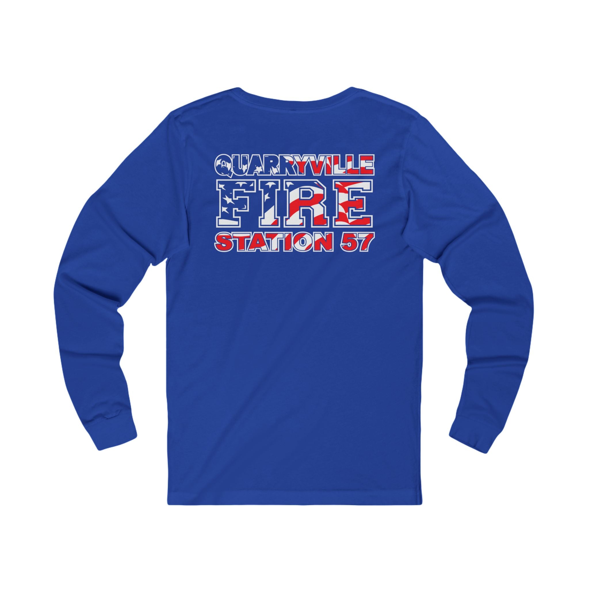 Quarryville PA Vol. Fire - Bella-Canvas Soft Jersey Cotton Long Sleeve Tee