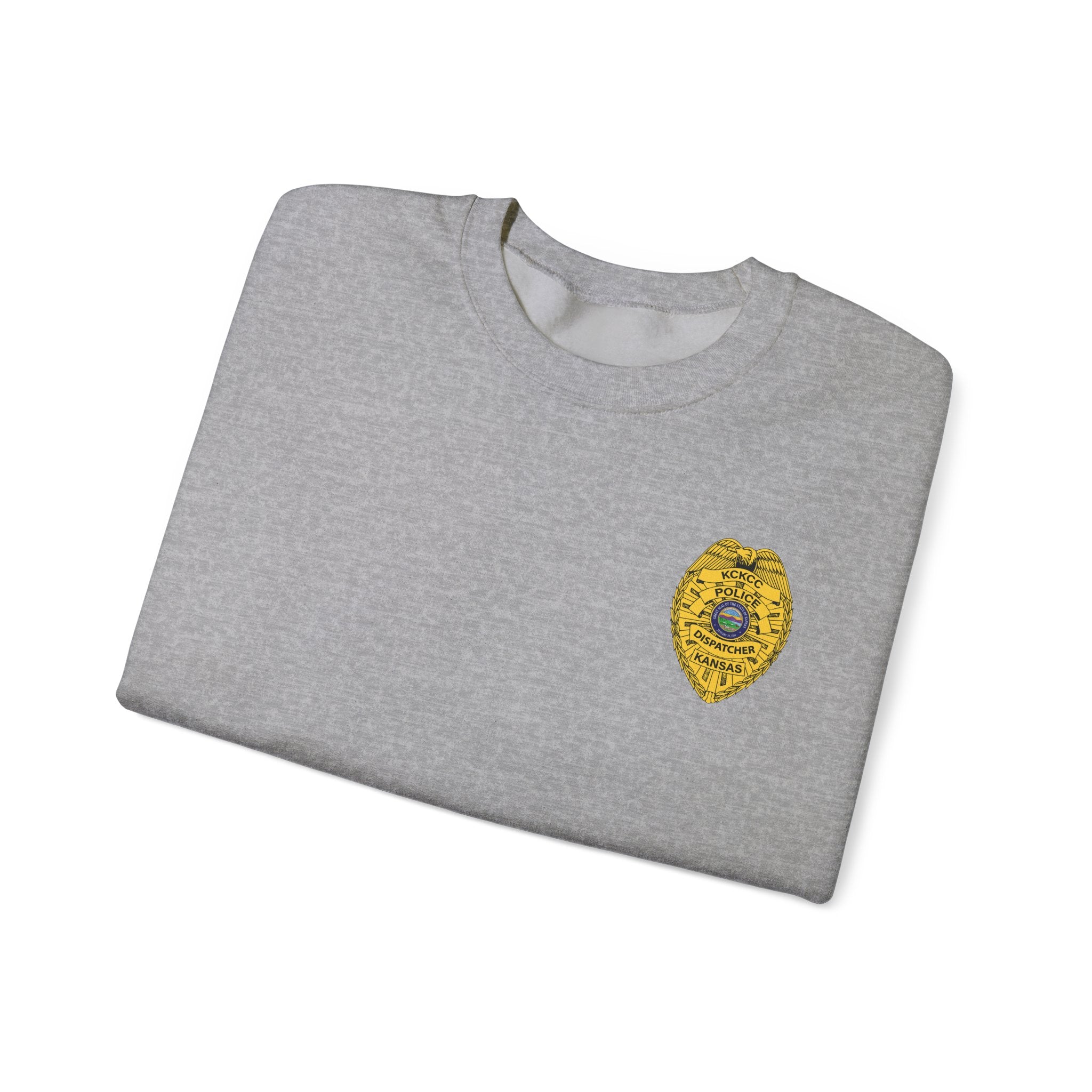 Kansas City College Police Dispatcher - Unisex Heavy Blend™ Crewneck Sweatshirt