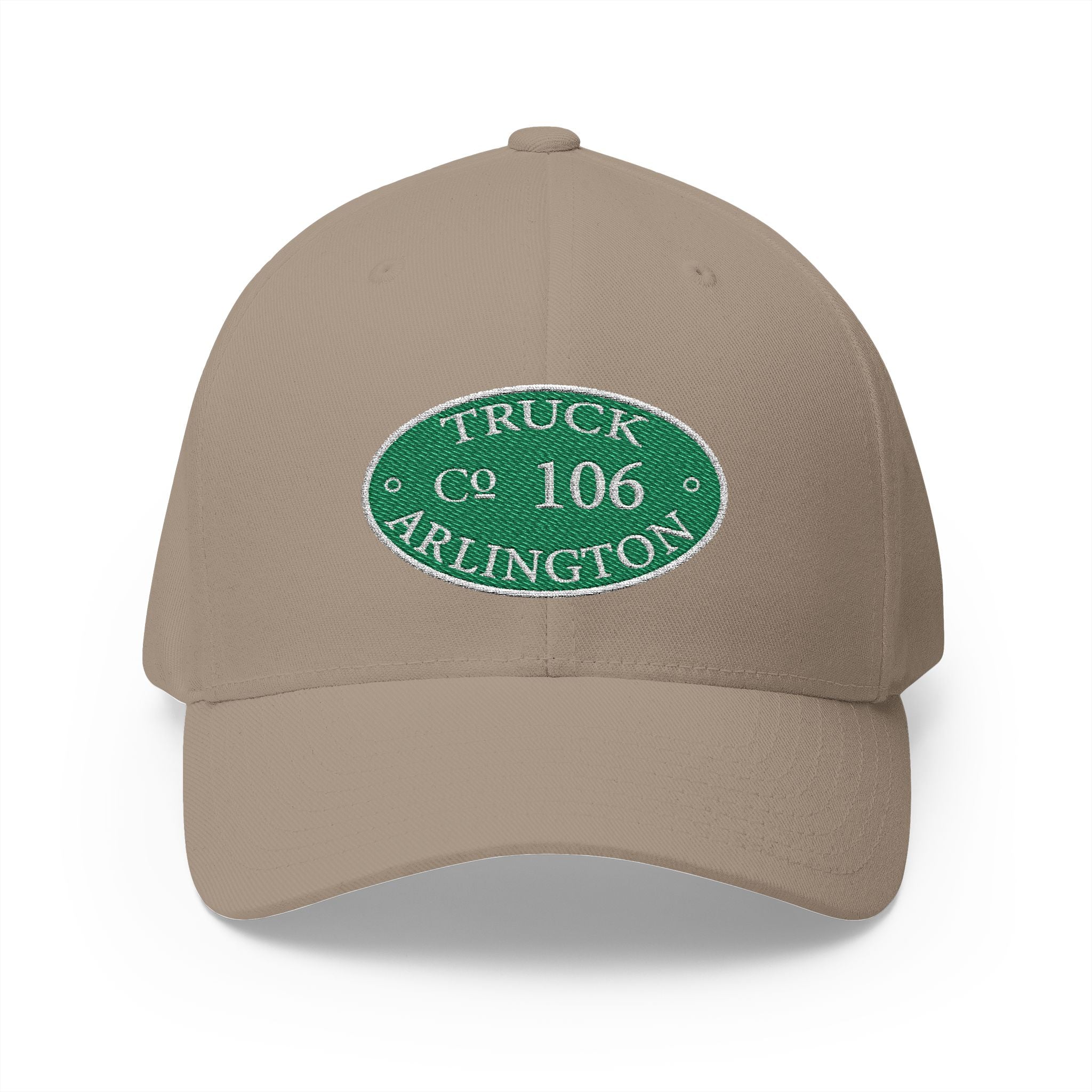 Arlington Truck 6 Circle Patch - FLEXFIT Closed-Back Structured Cap (Embroidery)
