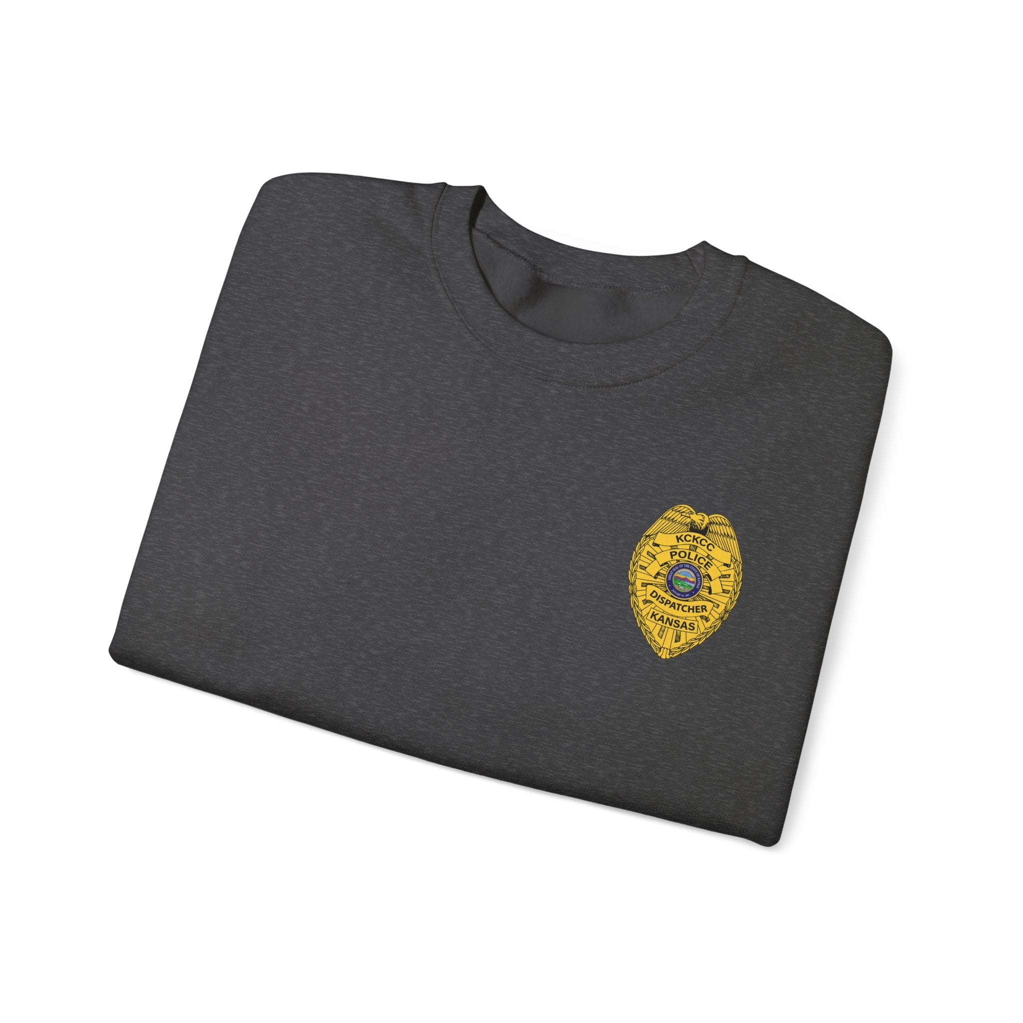 Kansas City College Police Dispatcher - Unisex Heavy Blend™ Crewneck Sweatshirt