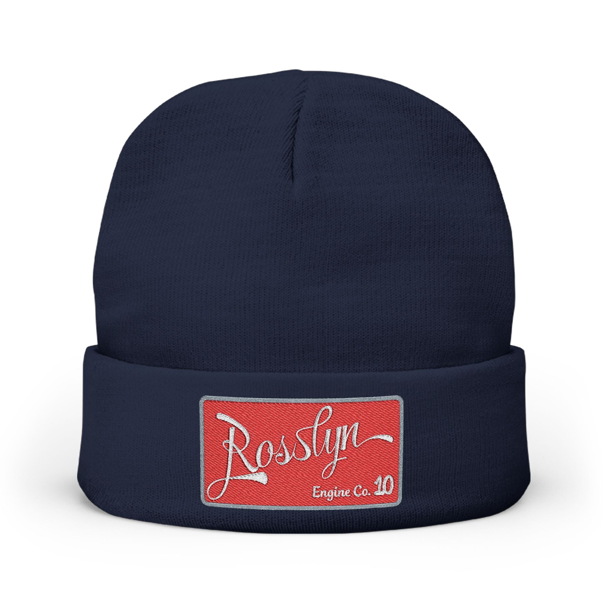 Arlington Rosslyn Engine 10 - Knit Beanie (Embroidery)