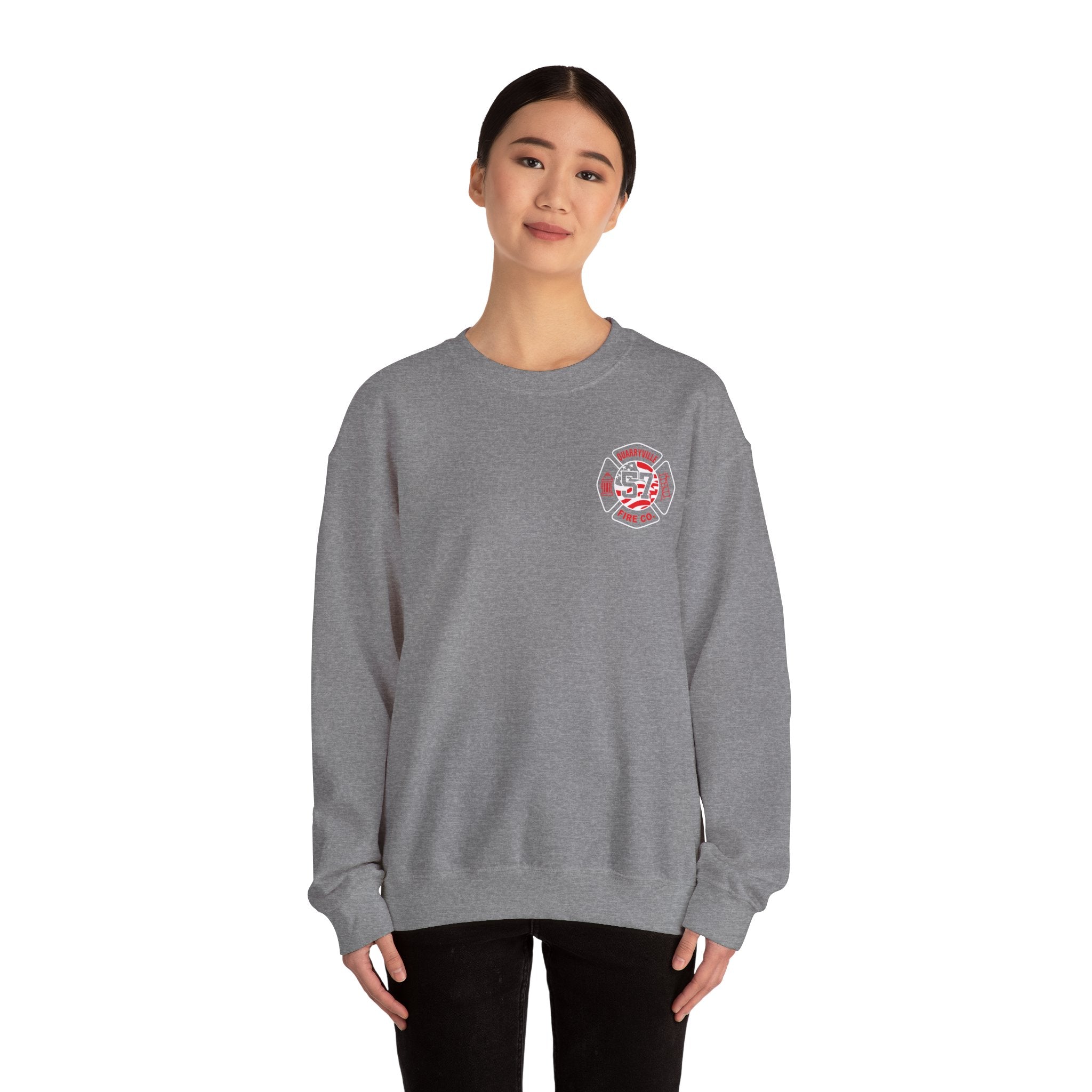 Quarryville PA Vol. Fire - Gildan Unisex Heavy Blend™ Crewneck Sweatshirt