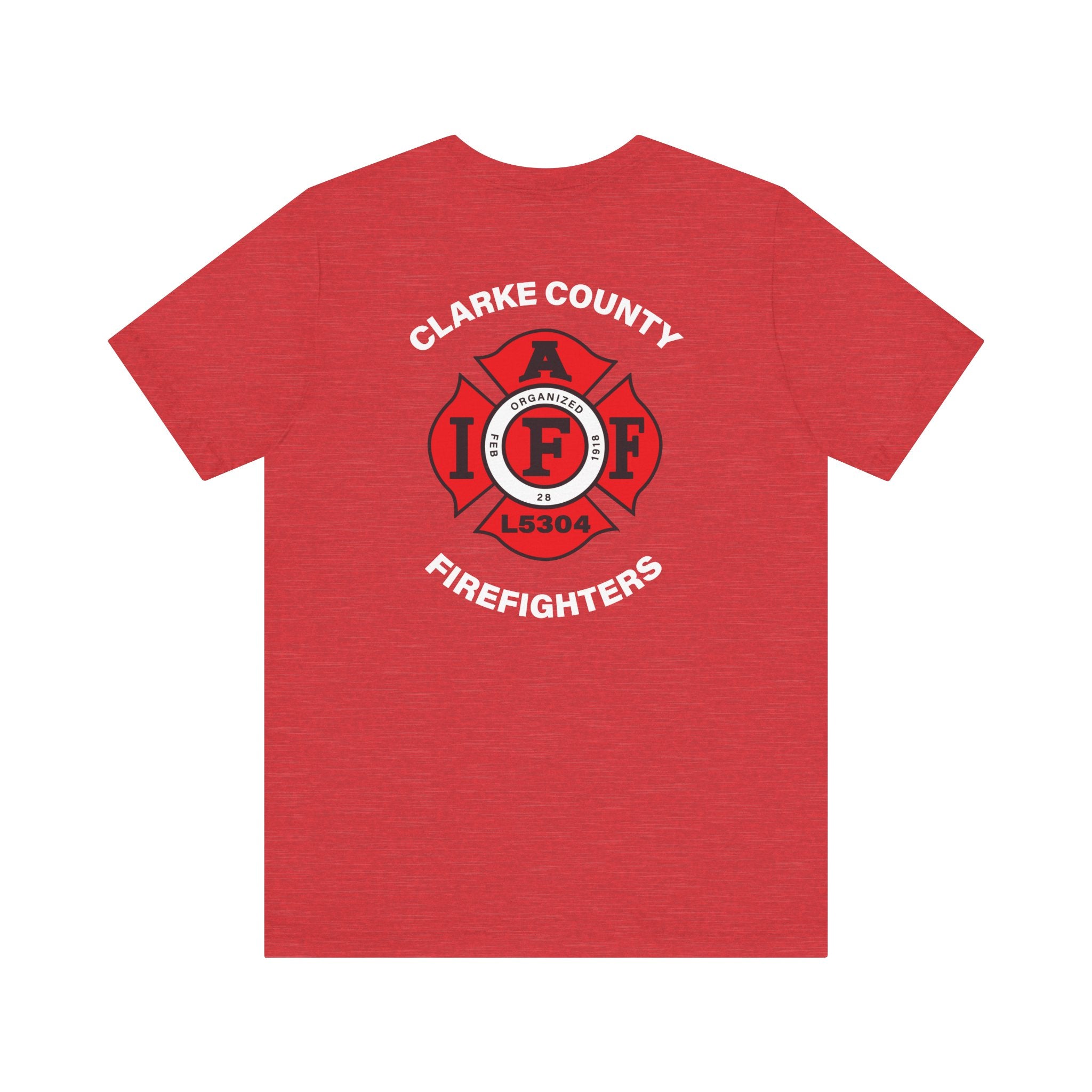 Clarke County Local 5304 (Portion of Proceeds go to Local 5304) - Bella+Canvas Soft Jersey Cotton Unisex Tee