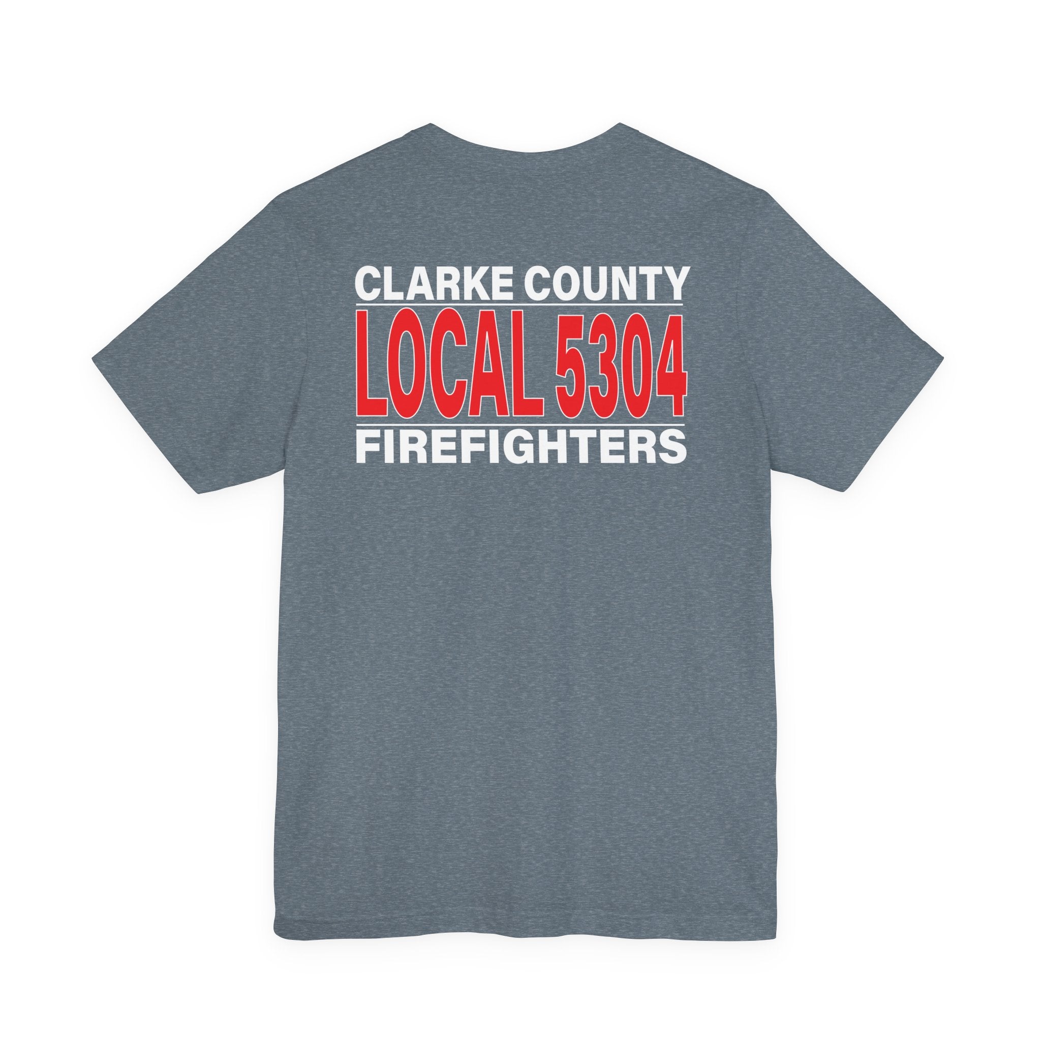 Clarke County Local 5304 version 2 (Portion of Proceeds go to Local 5304) - Bella+Canvas Soft Jersey Cotton Unisex Tee