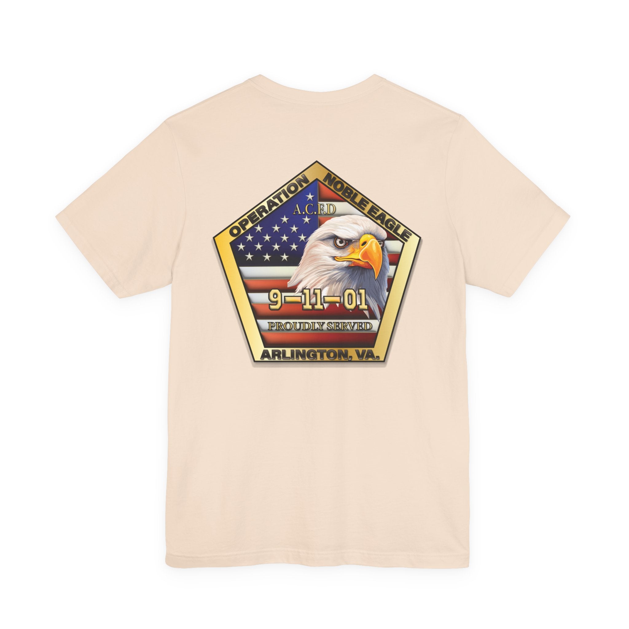 Arlington Badge/Noble Eagle - Bella+Canvas Soft Unisex Tee