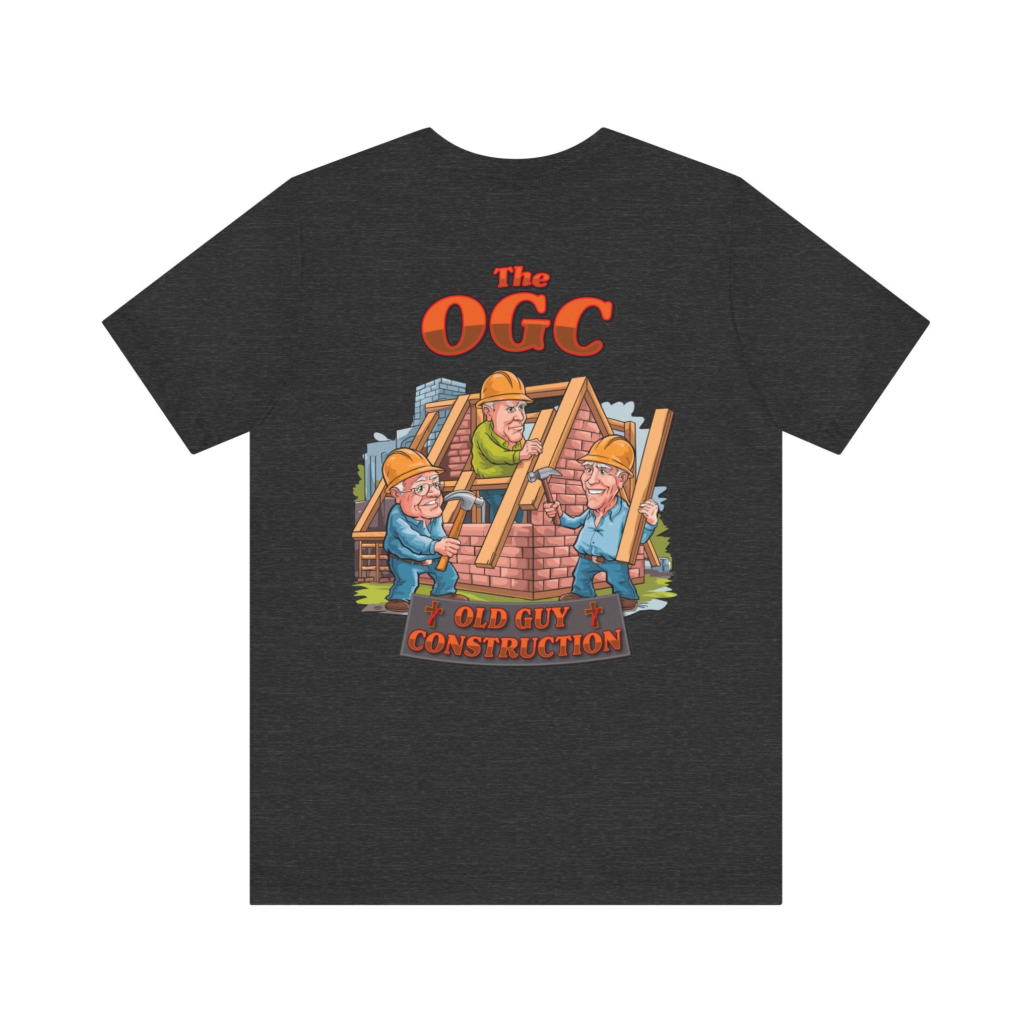Old Guy Construction - Bella+Canvas Soft Unisex Tee