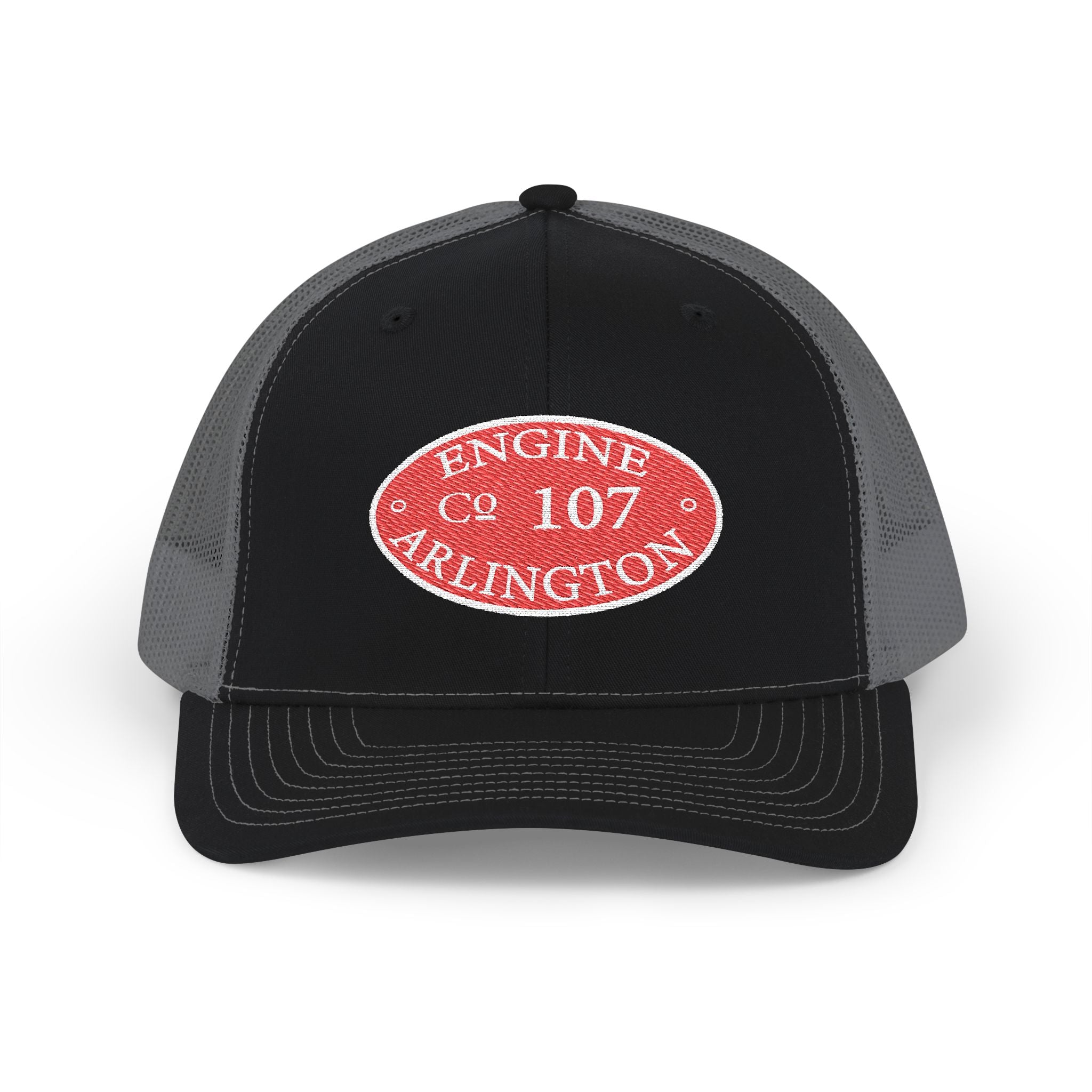 Arlington Engine 7 Circle Patch - (Richardson 112 Style Hat) Snapback Trucker