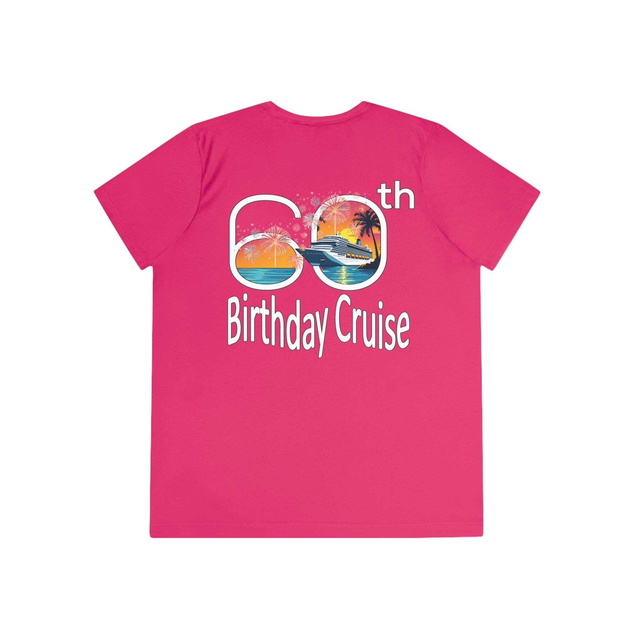 Renee Family Cruise Colorful - Ladies Moisture Wicking Competitor Tee
