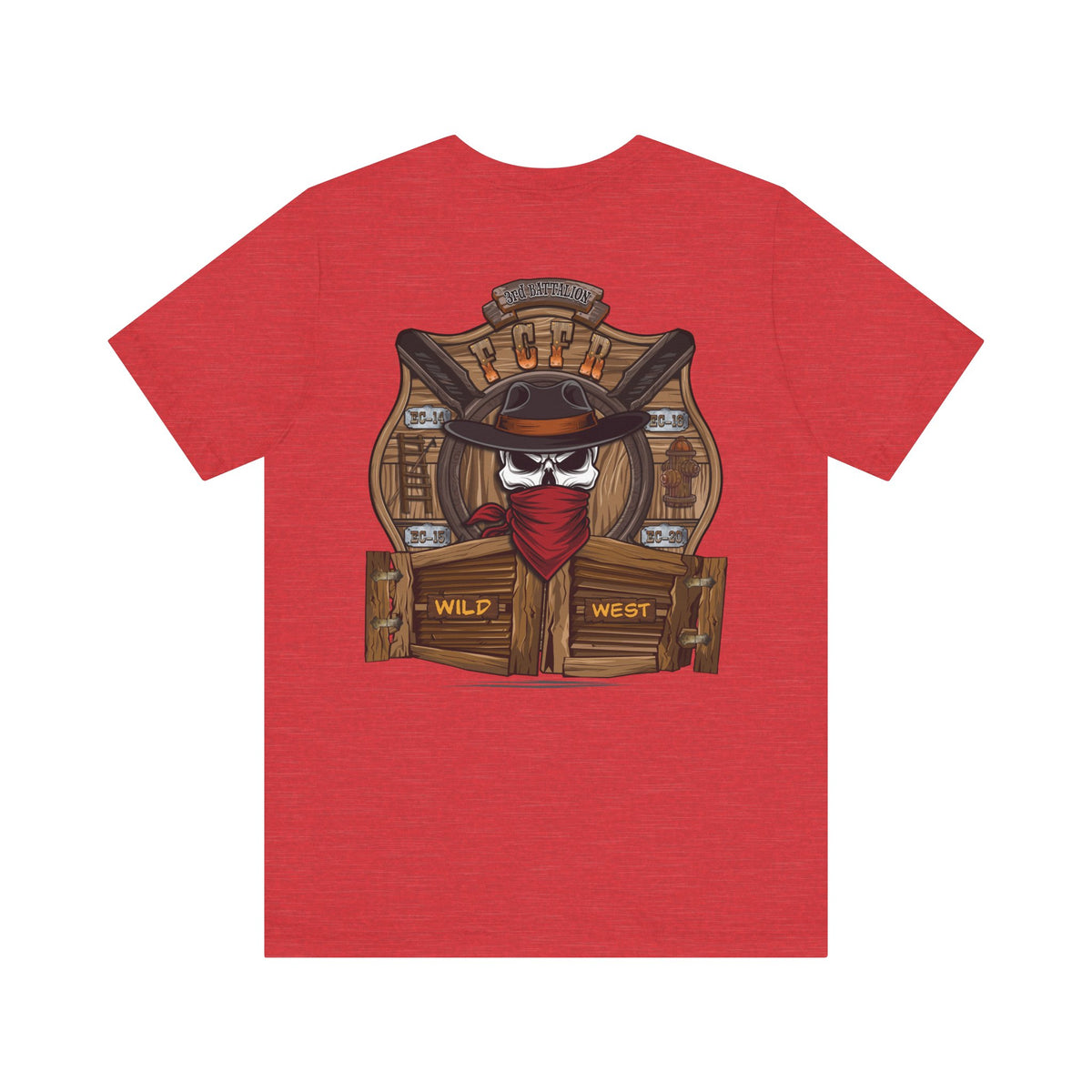 Frederick County VA Fire 3rd Battalion - Bella+Canvas Soft Unisex Tee
