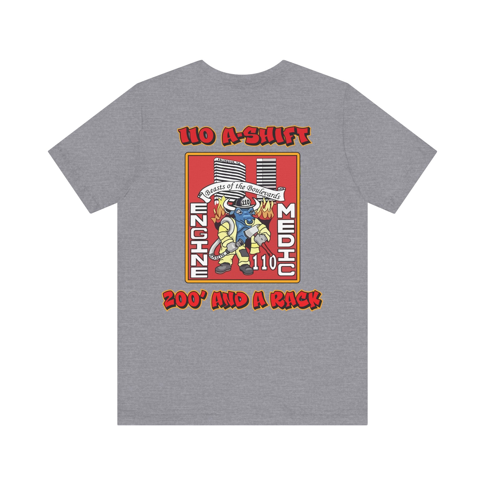 110 A-Shift Shirt Arlington - Bella+Canvas Soft Unisex Tee