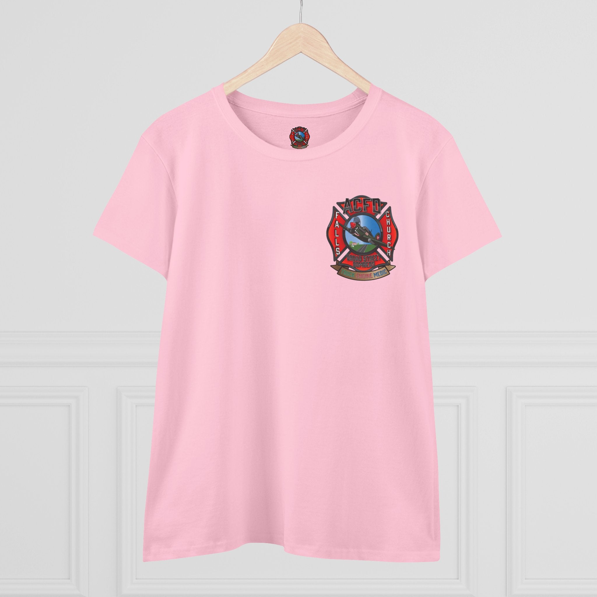 Women's Midweight Cotton Tee - Station 6 Broad Street Bombers