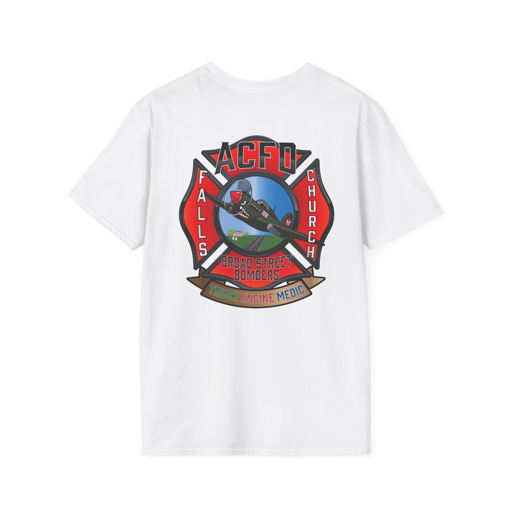 Station 6 broad street bombers - Unisex Softstyle T-Shirt Gildan