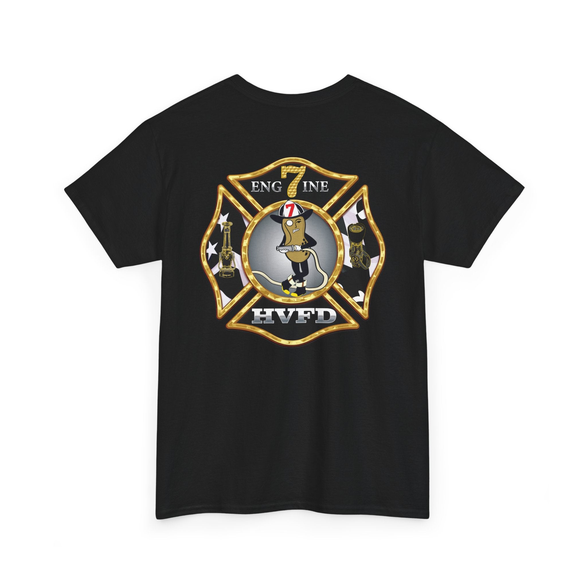 Hollywood MD Vol. Fire Eng7ine - Heavy Cotton Unisex Tee