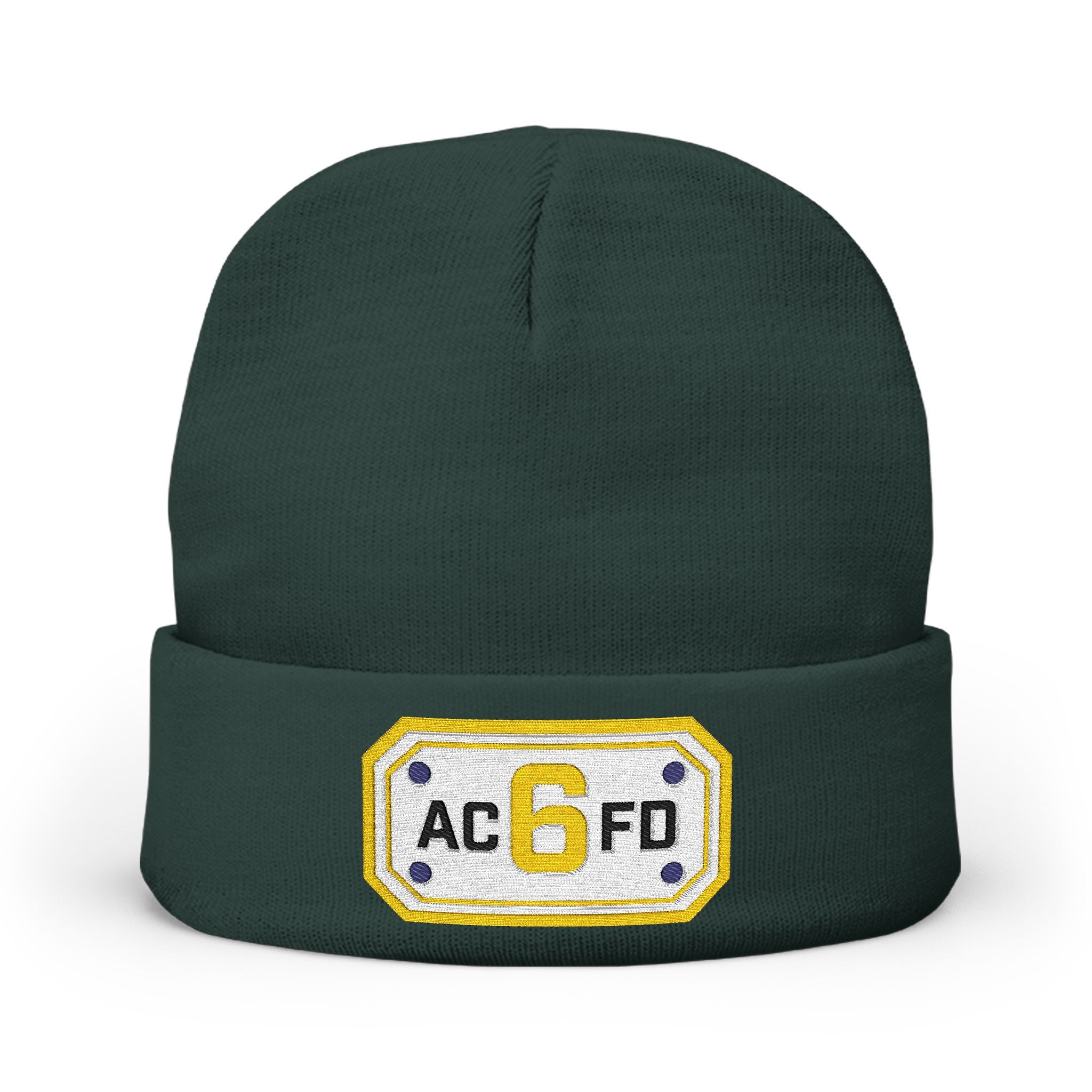 Arlington Medic 6 - Knit Beanie (Embroidery)
