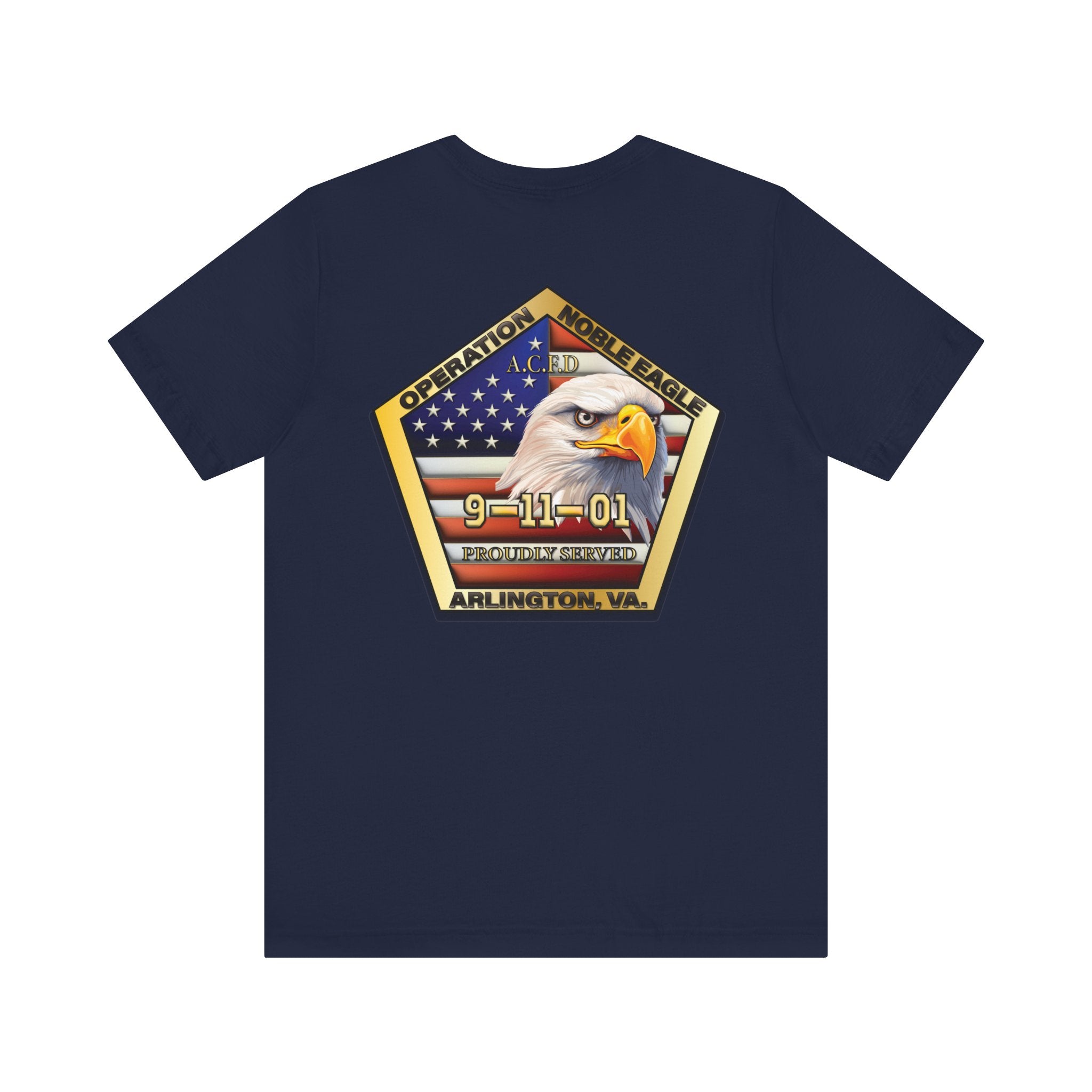 Old Arlington Patch/Noble Eagle - Bella+Canvas Soft Unisex Tee