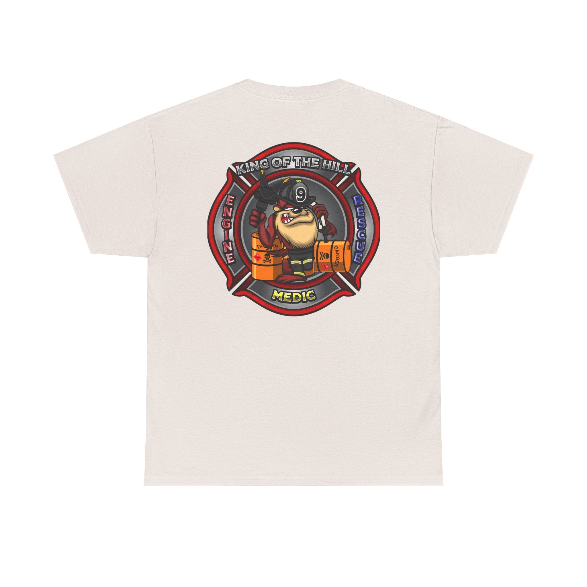 Arlington Fire Station 9 -Heavy Cotton Unisex Tee