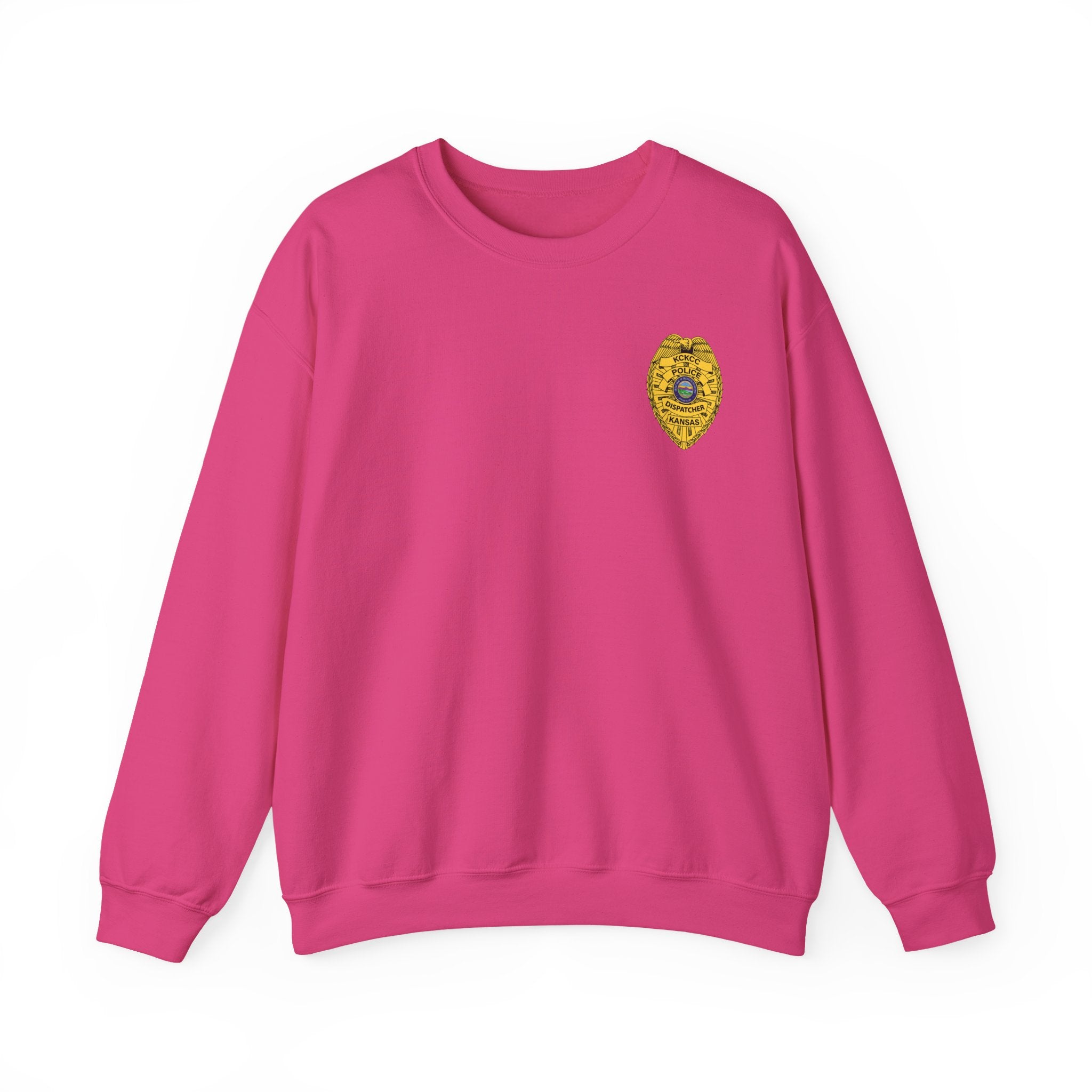 Kansas City College Police Dispatcher - Unisex Heavy Blend™ Crewneck Sweatshirt