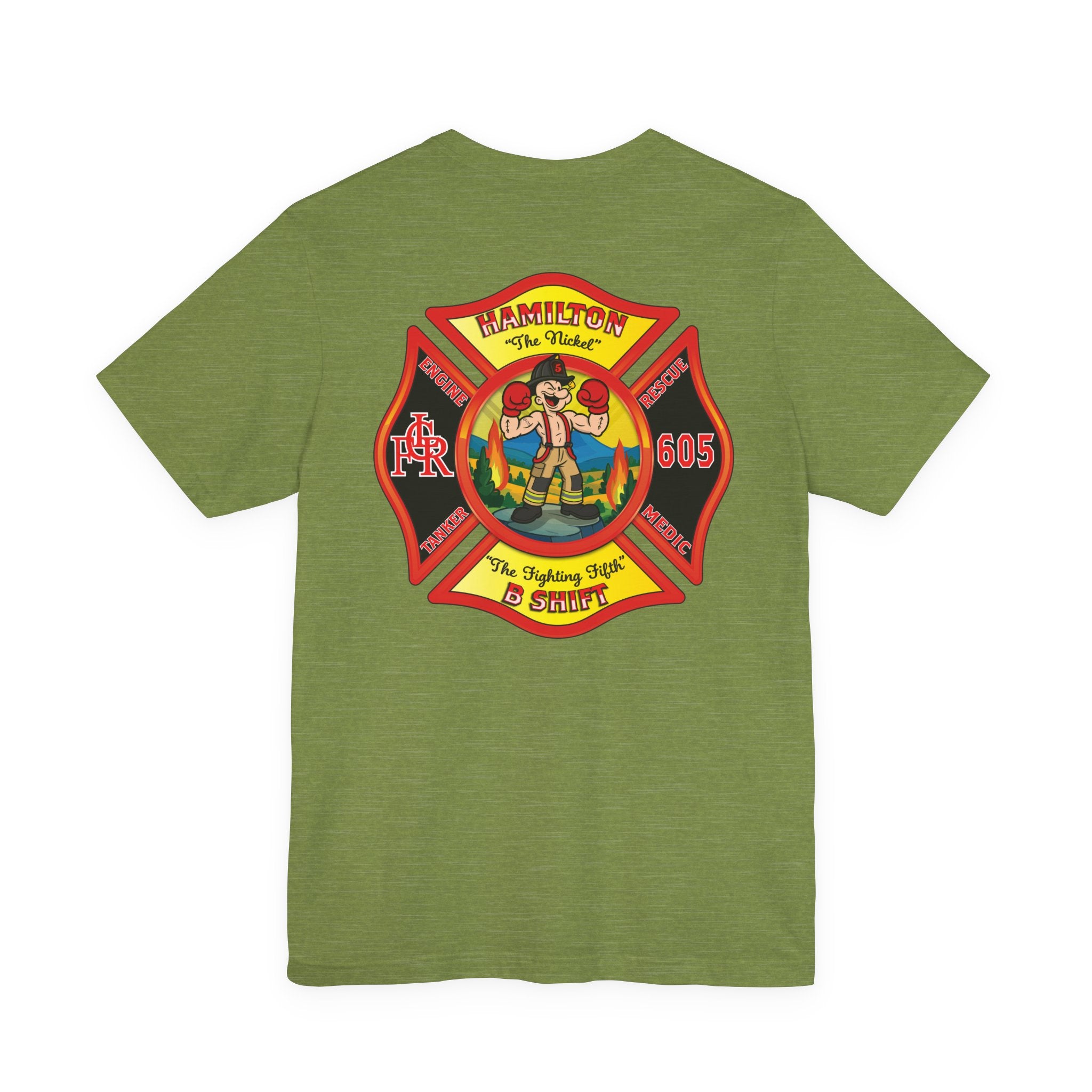 LCFR Hamilton Station 5 version 5 - Bella+Canvas Soft Unisex Tee