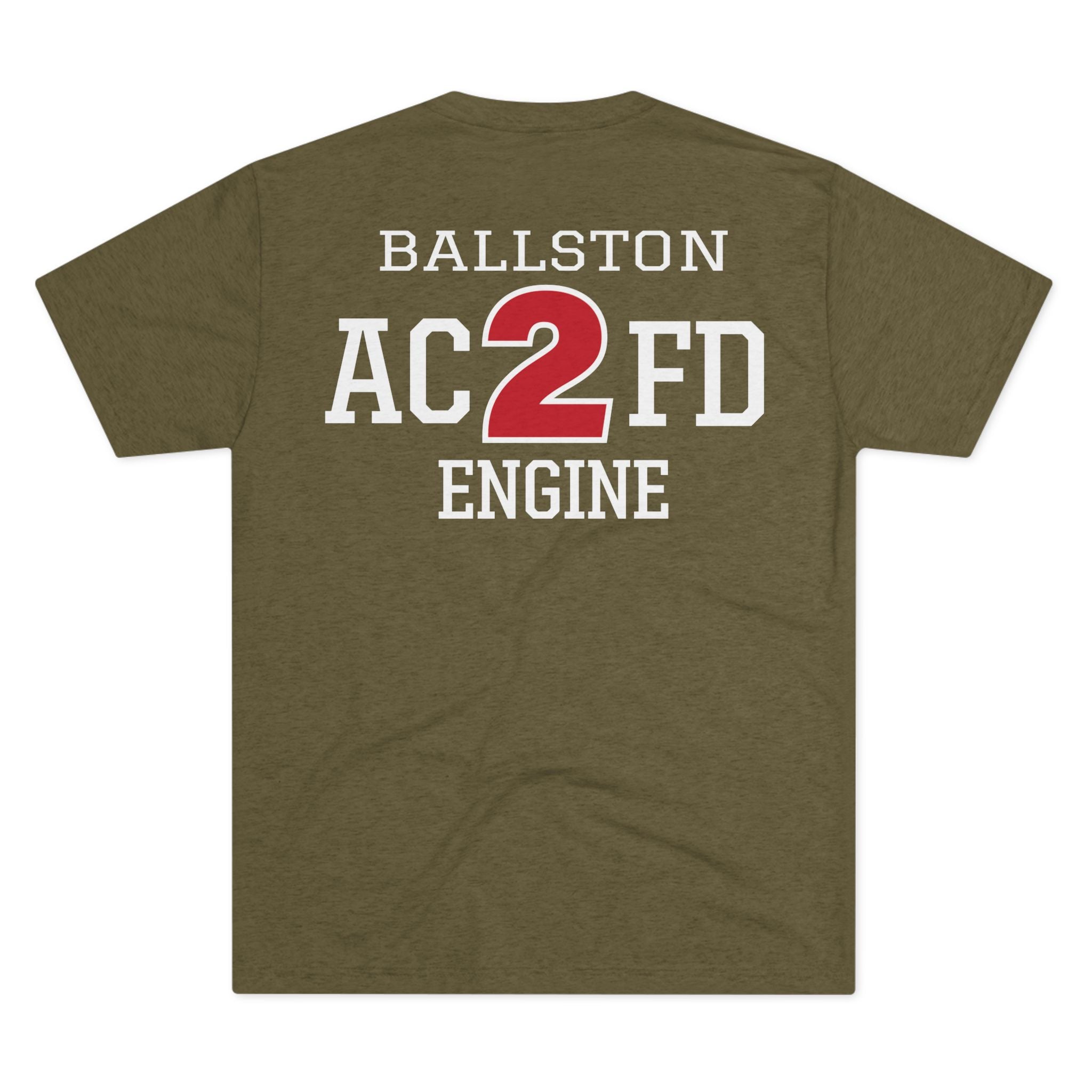 Engine 2 Ballston - NextLevel Tri-Blend Crew Tee