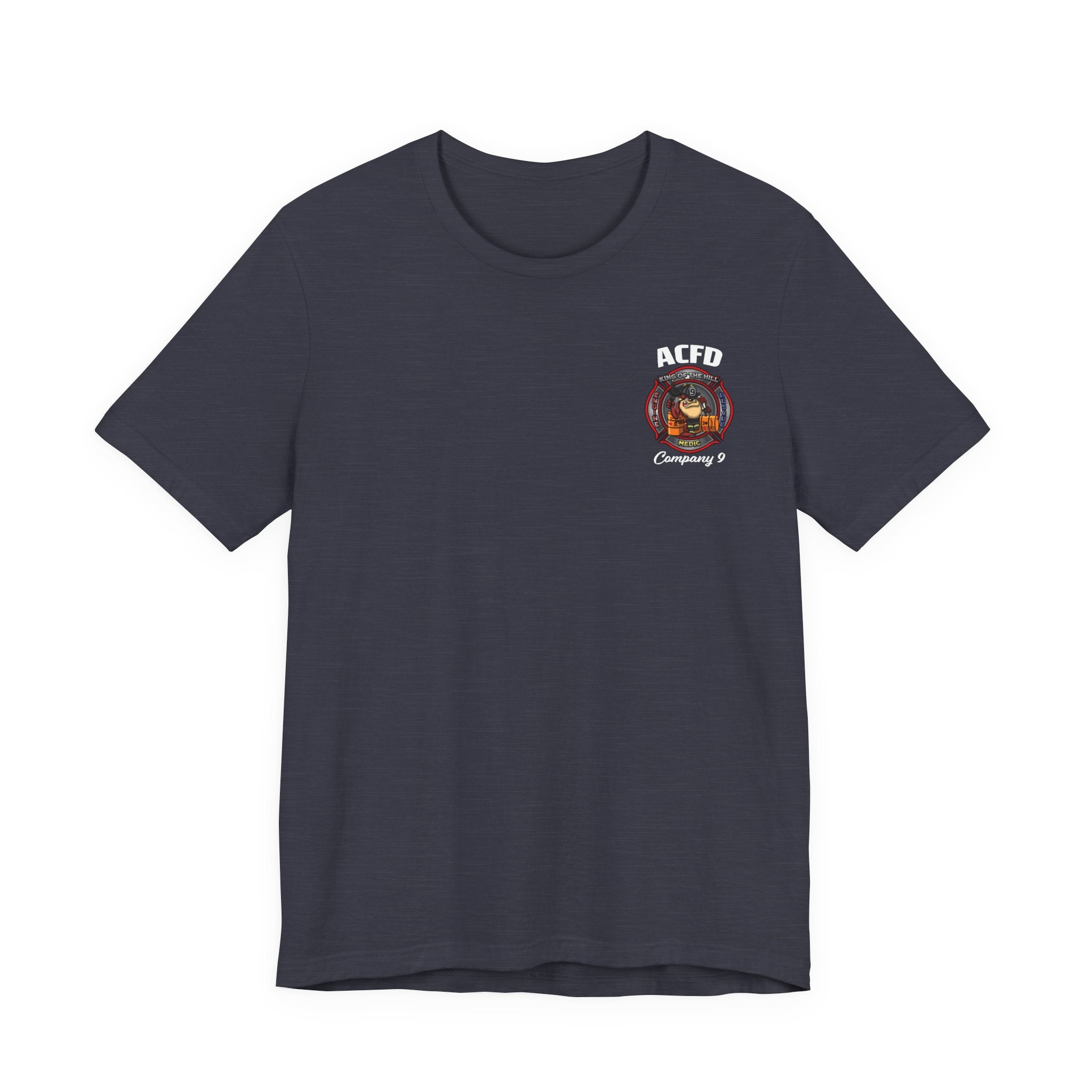 Station 9 Firefighter Engine - Bella+Canvas Soft Unisex Tee