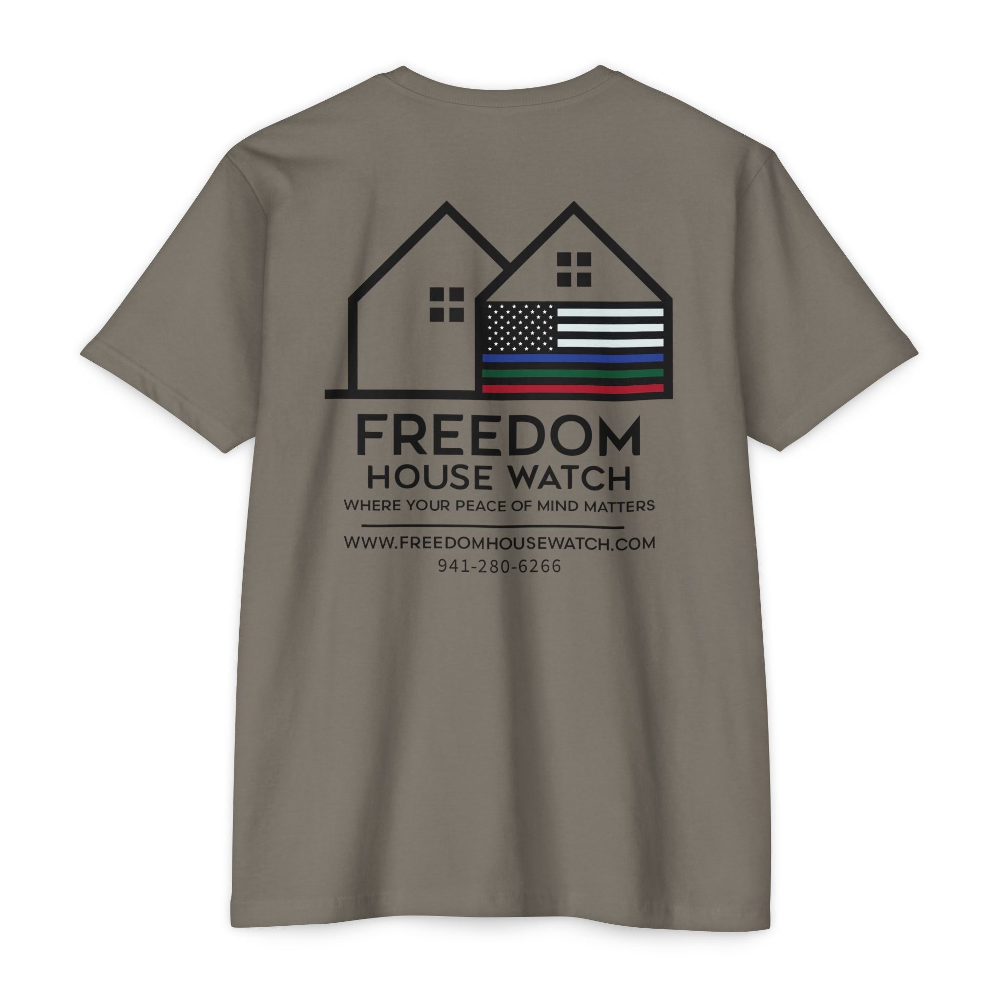 Freedom House Watch - NextLevel Unisex CVC Jersey T-shirt