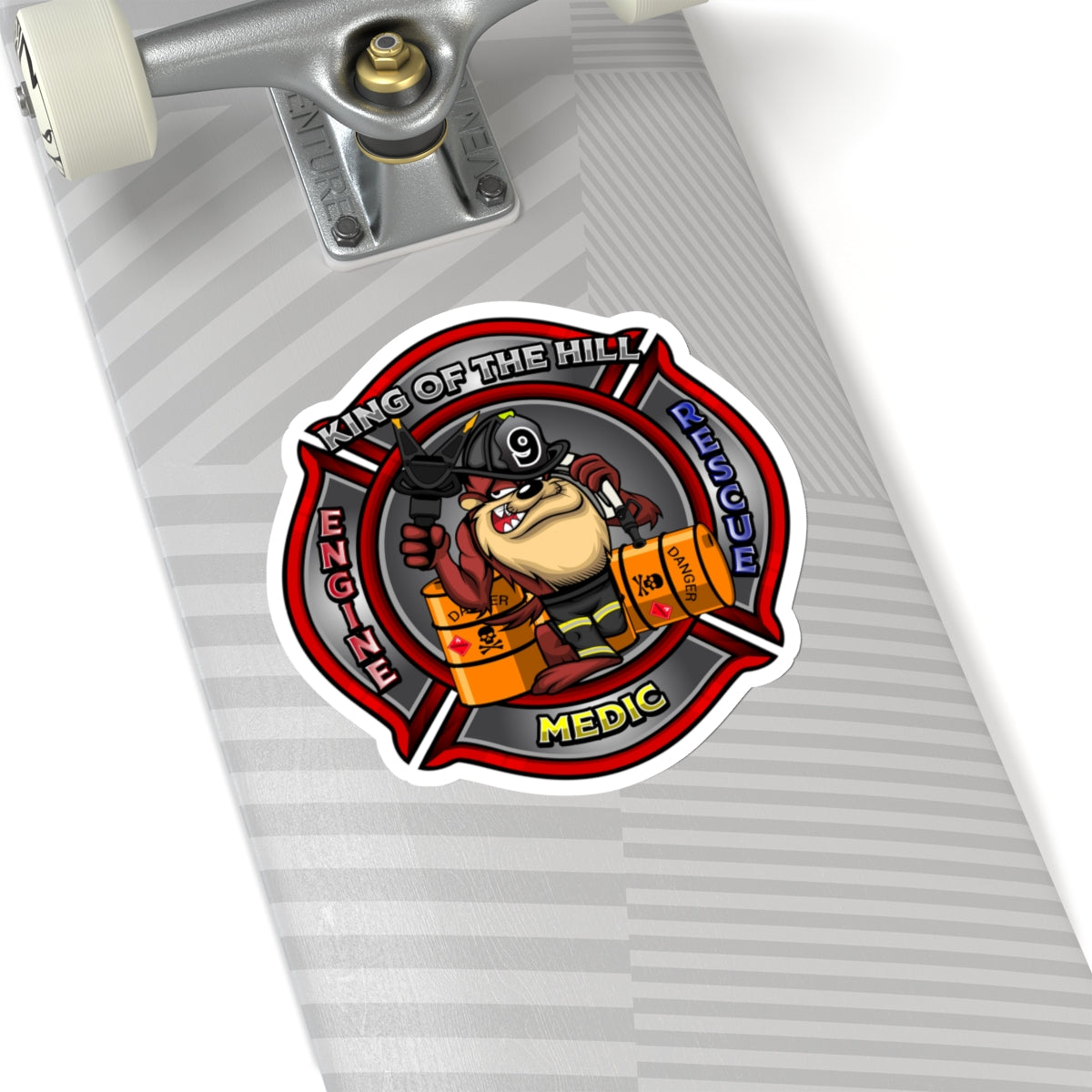 Kiss-Cut Stickers - Arlington Station 9