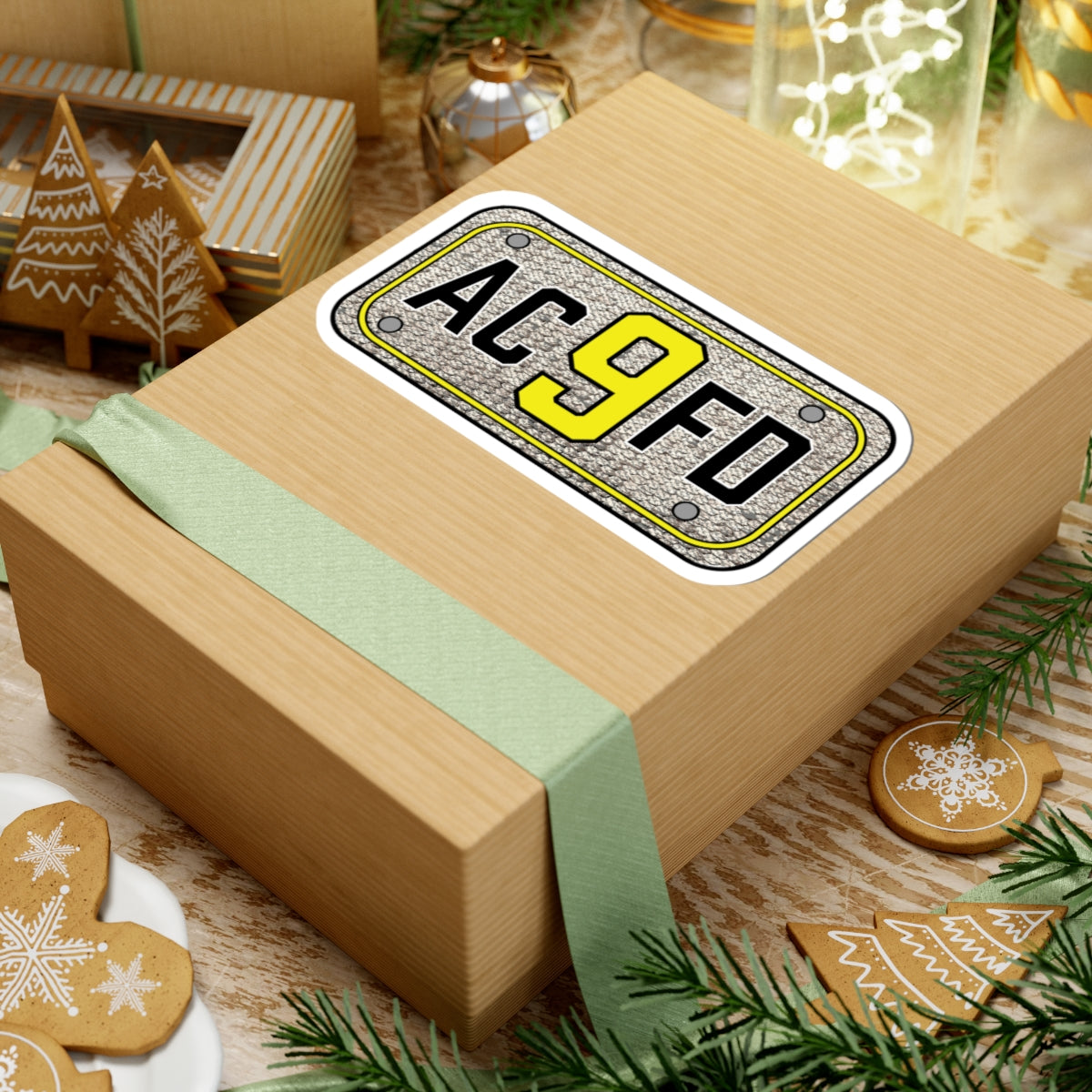 ACFD 9 Medic Hose Patch - Kiss-Cut Stickers