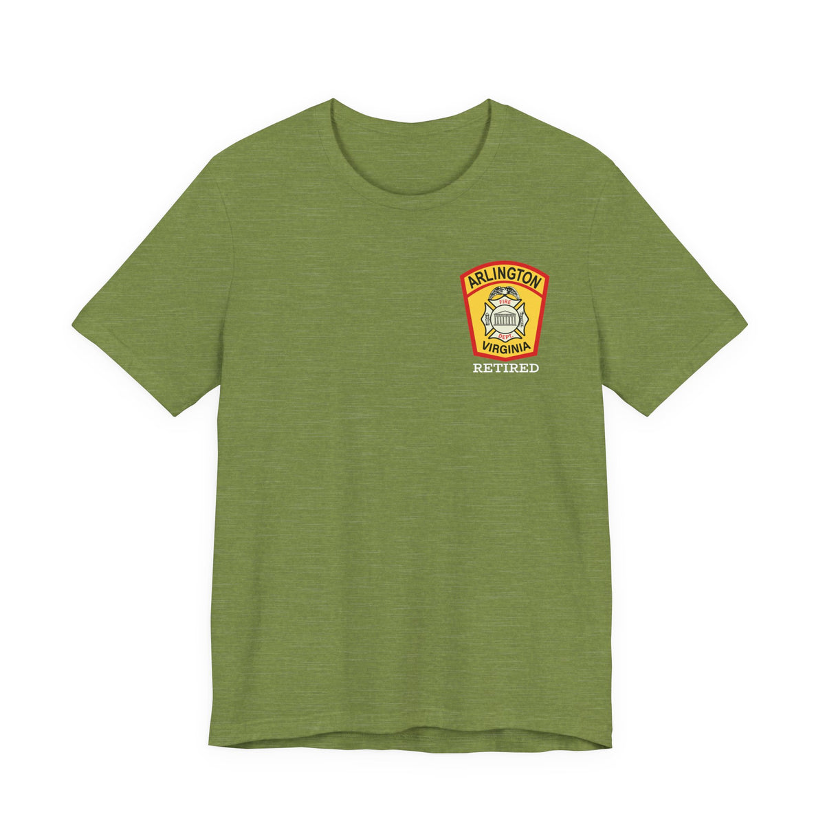 Arlington Retired Old Patch - Bella+Canvas Soft Unisex Tee