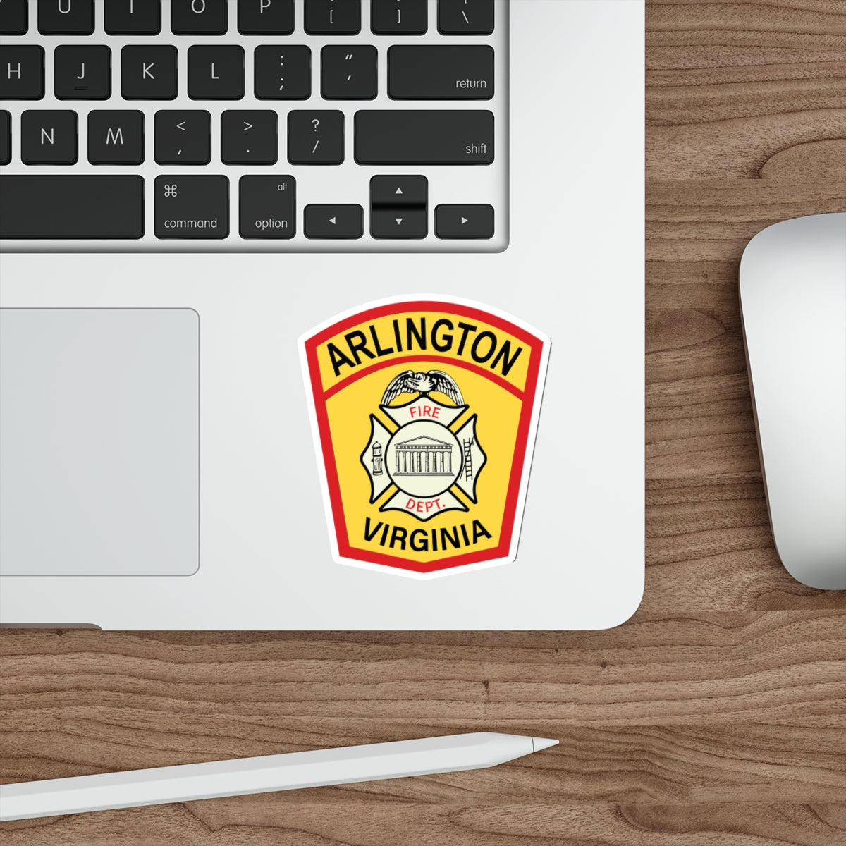 Die-Cut Stickers - Old Arlington Patch