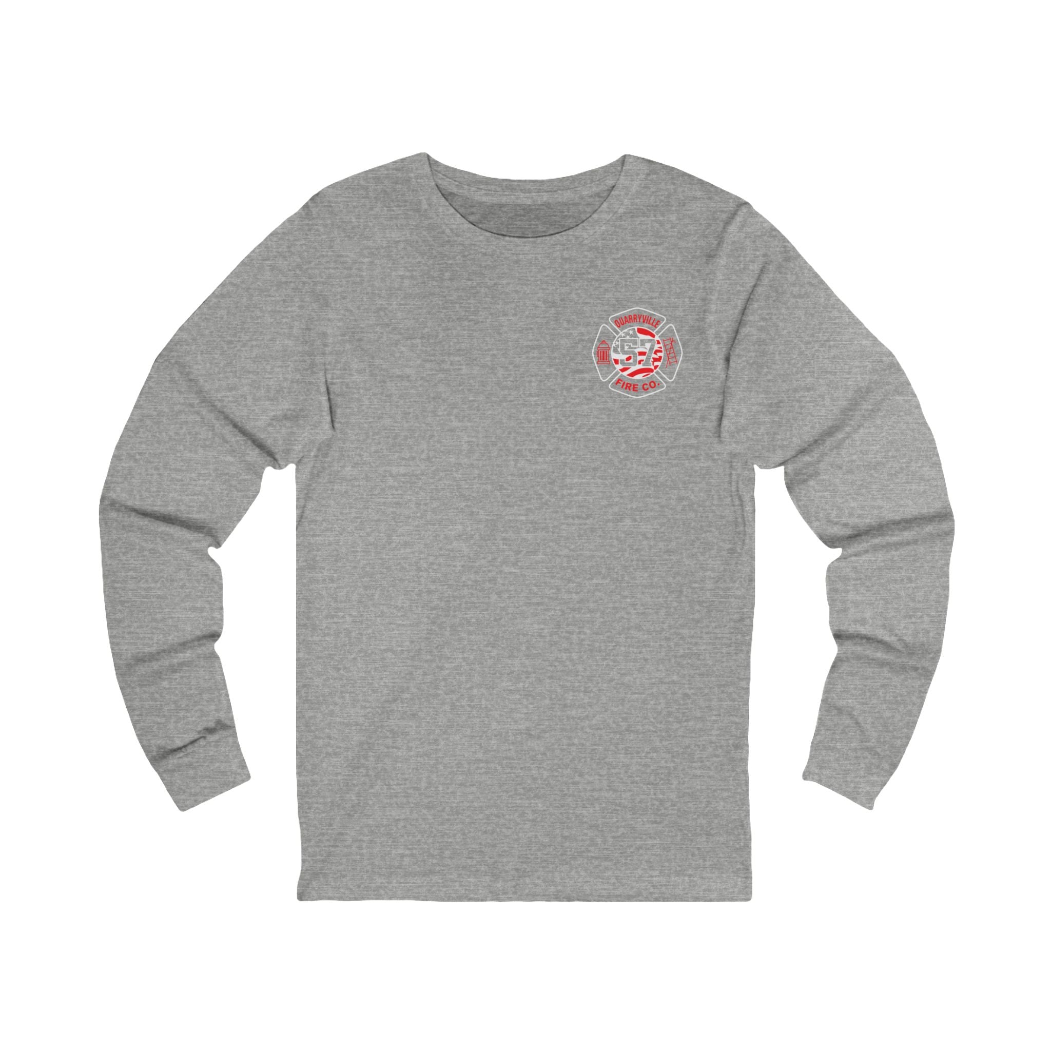 Quarryville PA Vol. Fire - Bella-Canvas Soft Jersey Cotton Long Sleeve Tee