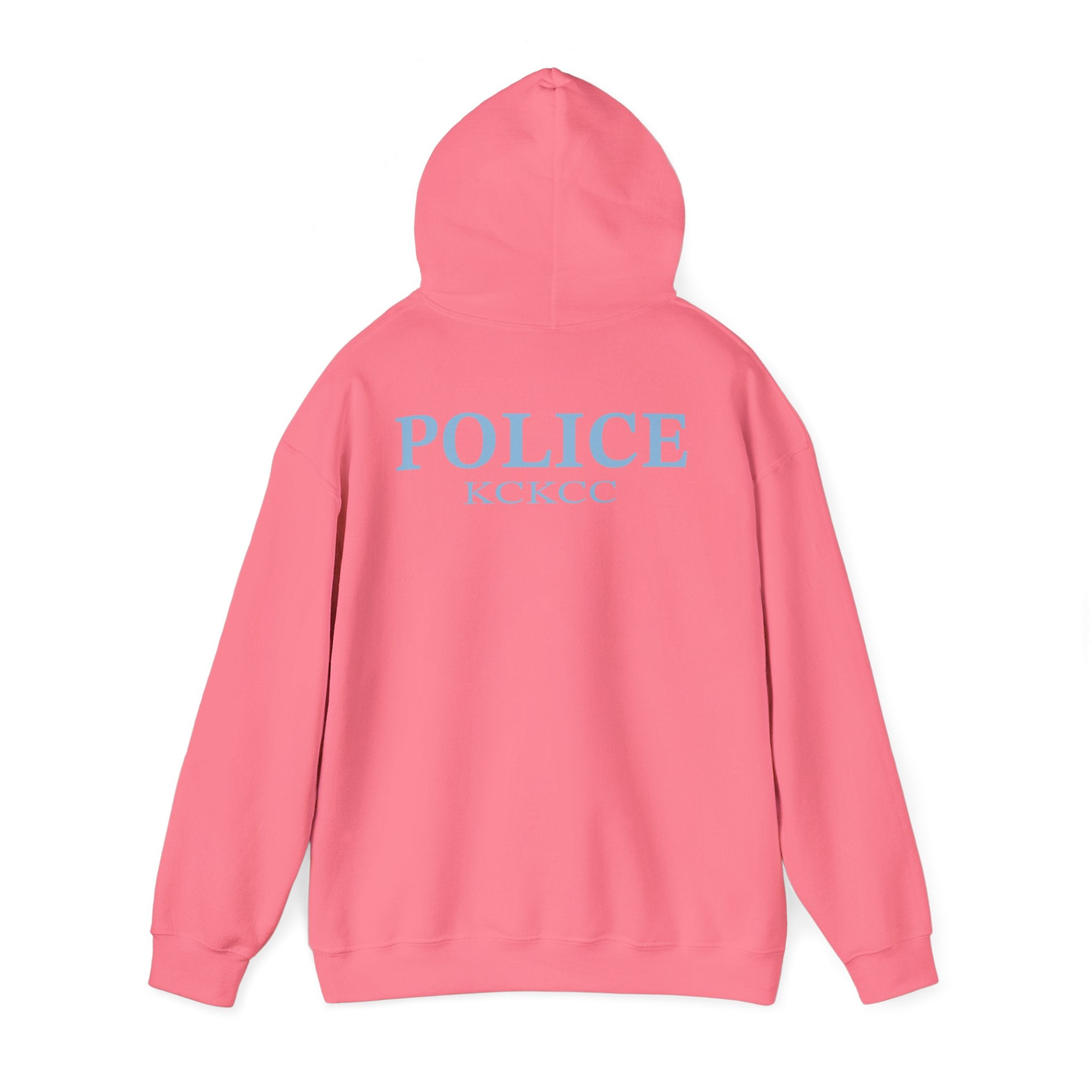 Kansas City College Police Blue Patch - Unisex Heavy Blend™ Hooded Sweatshirt