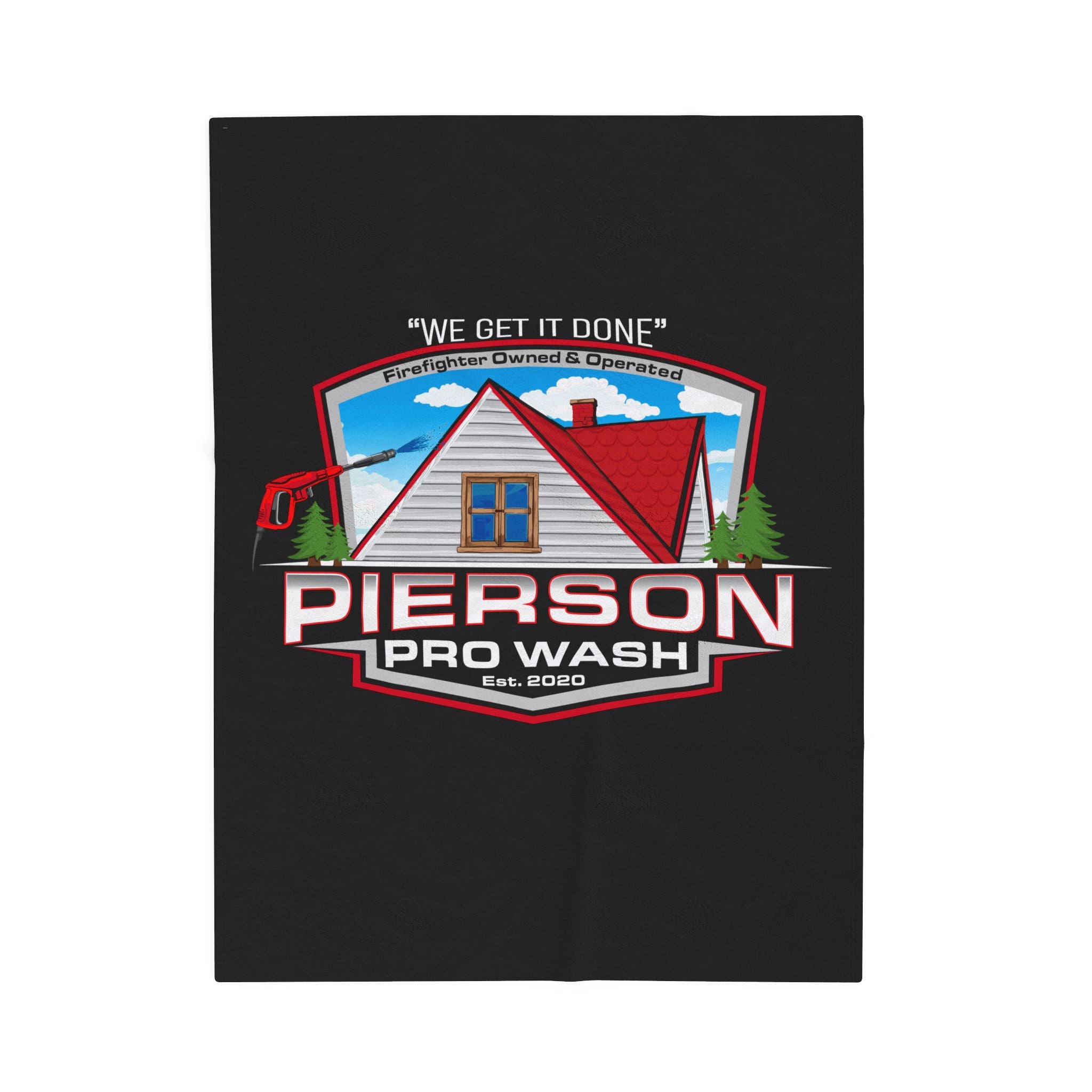 Pierson Pro Wash - Velveteen Plush Blanket