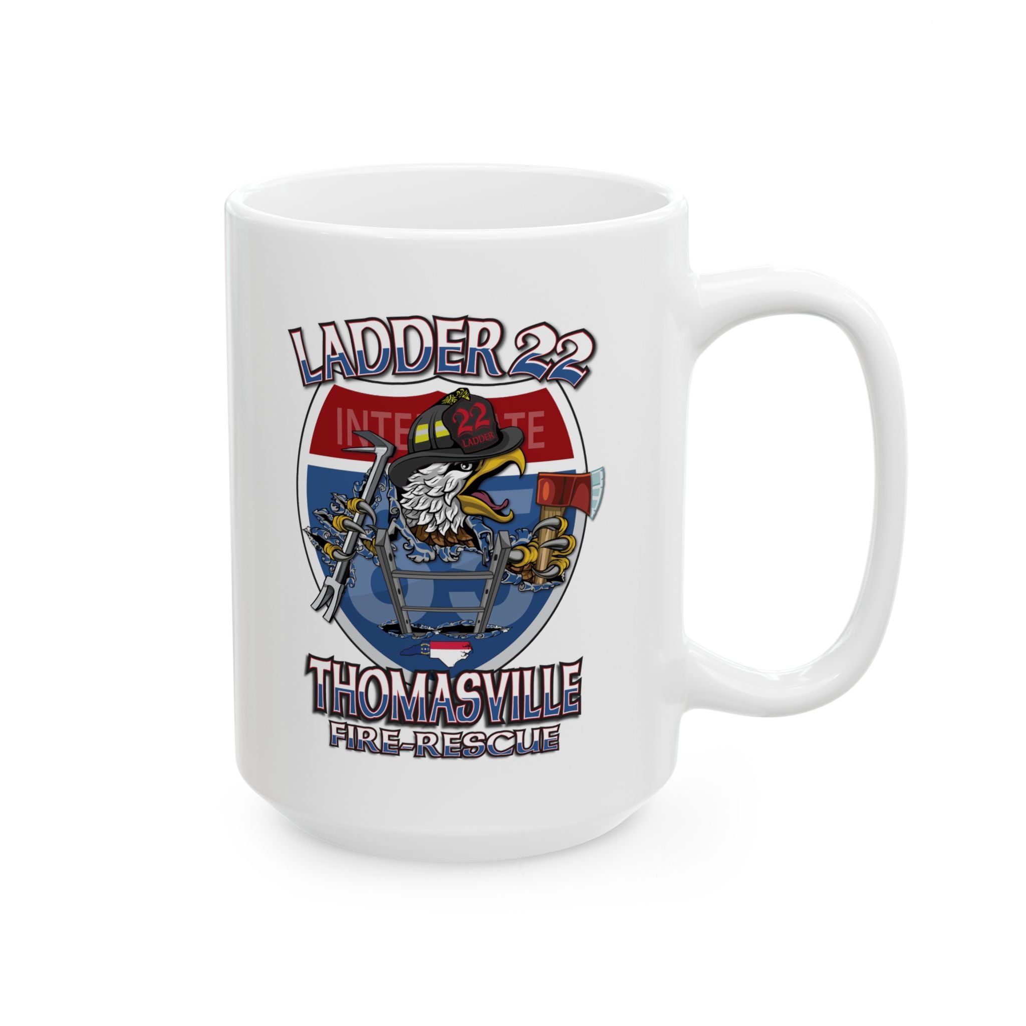Thomasville NC Fire (version 2) - Mug, (11oz, 15oz)