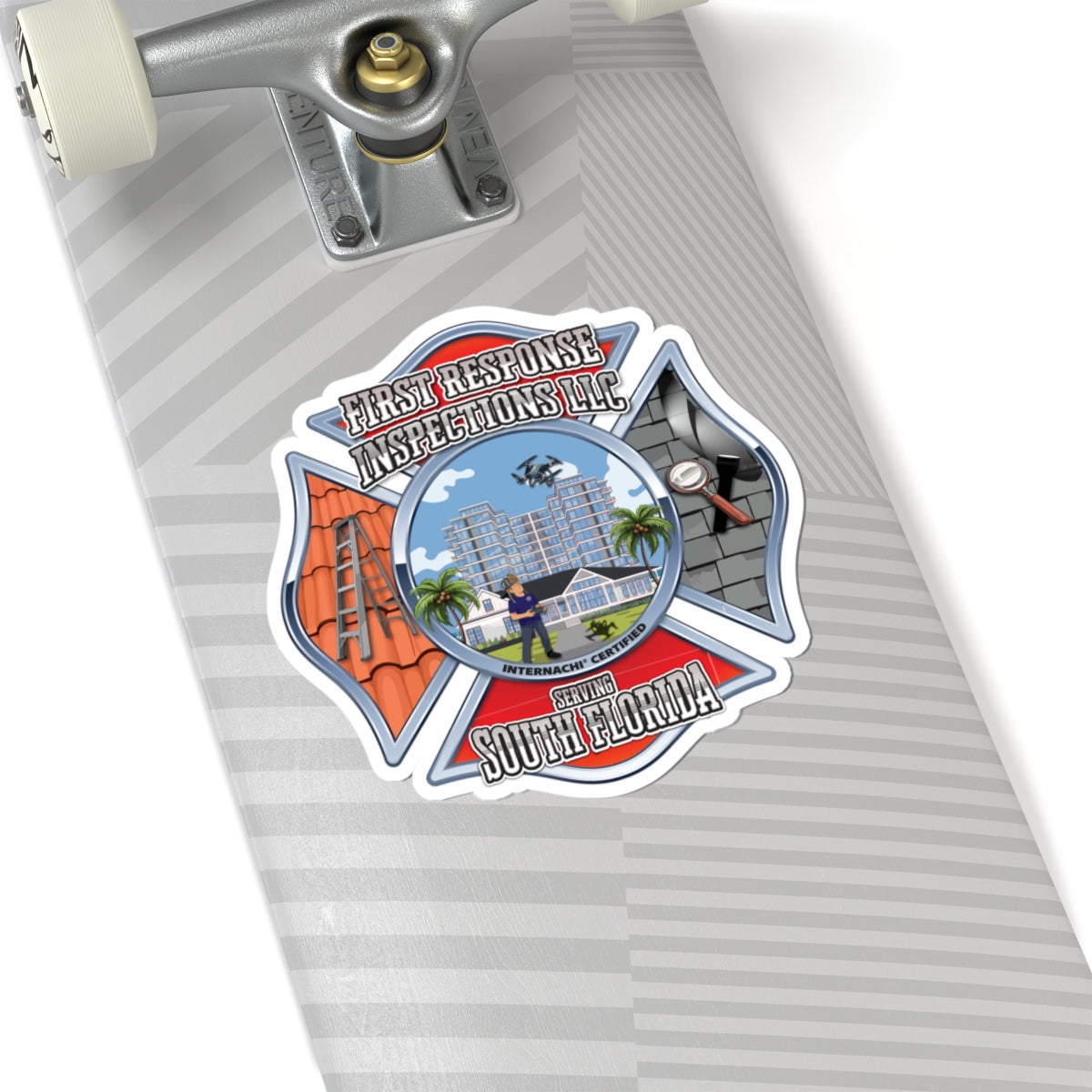 First Response Inspections LLC - Kiss-Cut Stickers