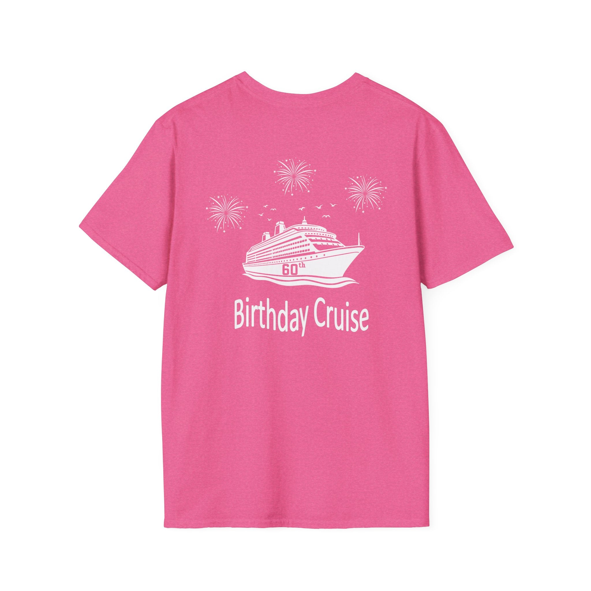 Renee Family Cruise white - Unisex Softstyle Cotton T-Shirt