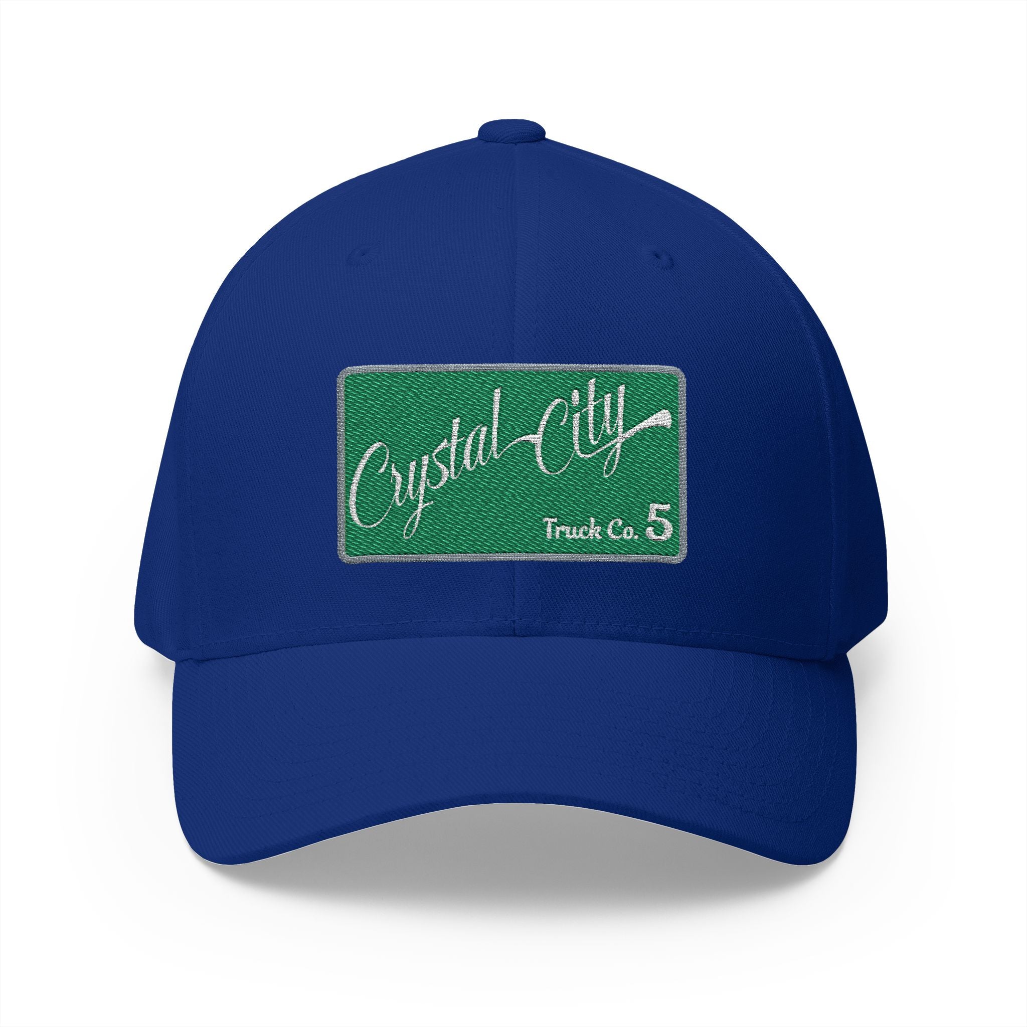Arlington Crystal City Truck 5 - FLEXFIT Closed-Back Structured Cap (Embroidery)