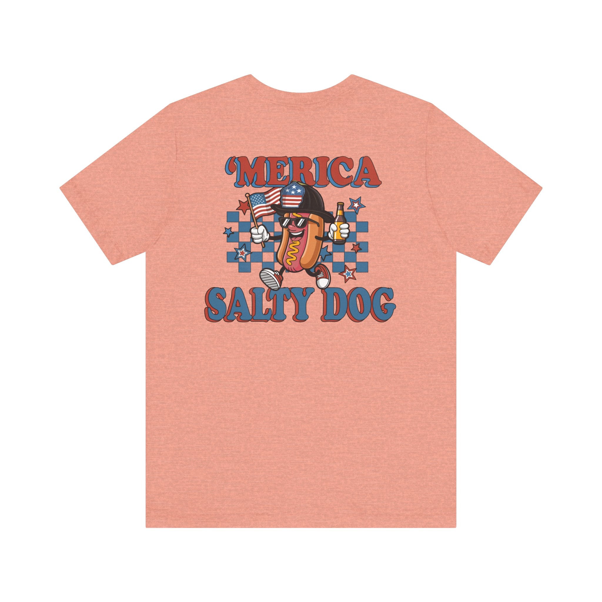 Salty Dog 'Merica Shirt - Bella-Canva Soft Jersey Short Sleeve Tee