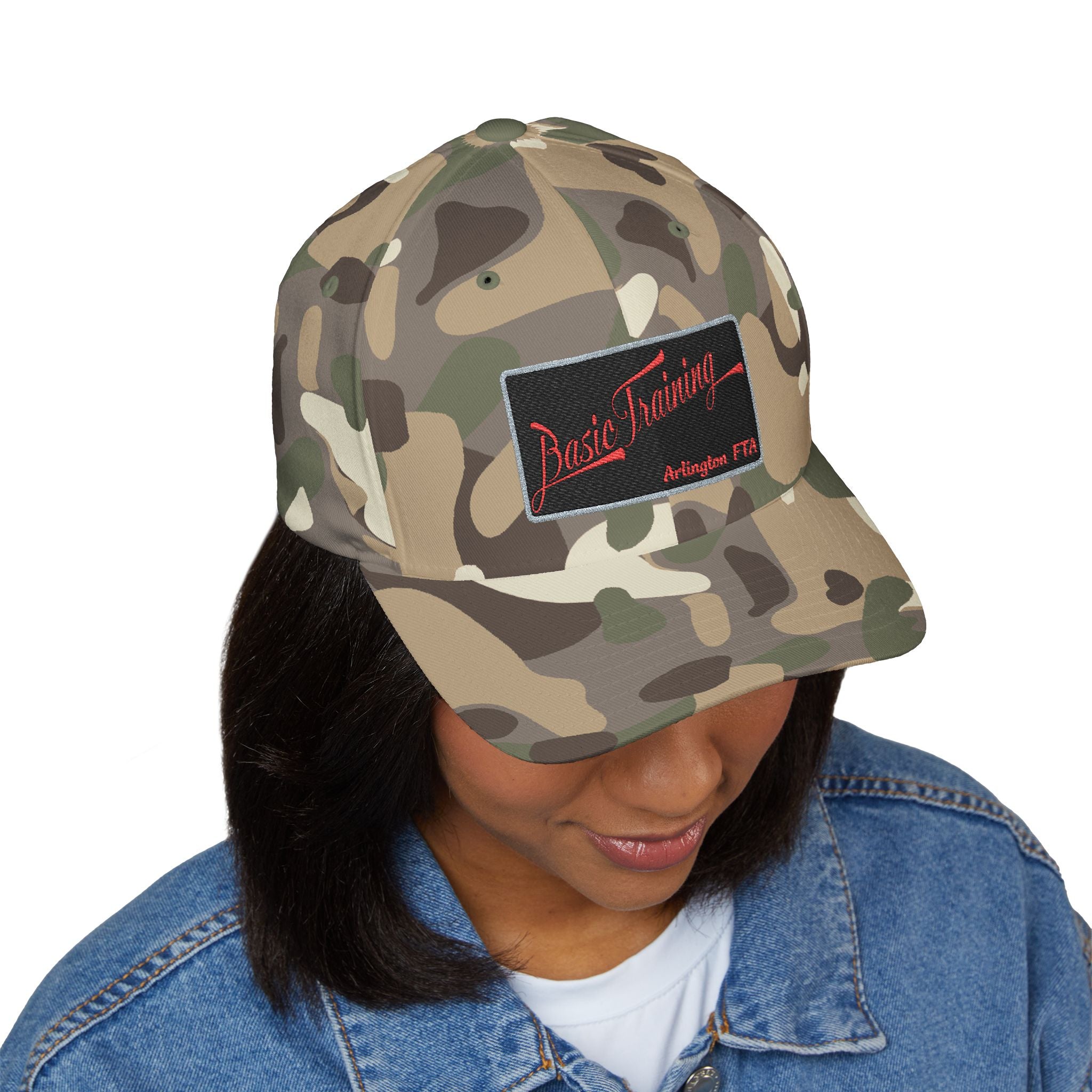 Arlington FTA Basic Training (Fire Training Academy) - FLEXFIT Closed-Back Structured Cap (Embroidery)