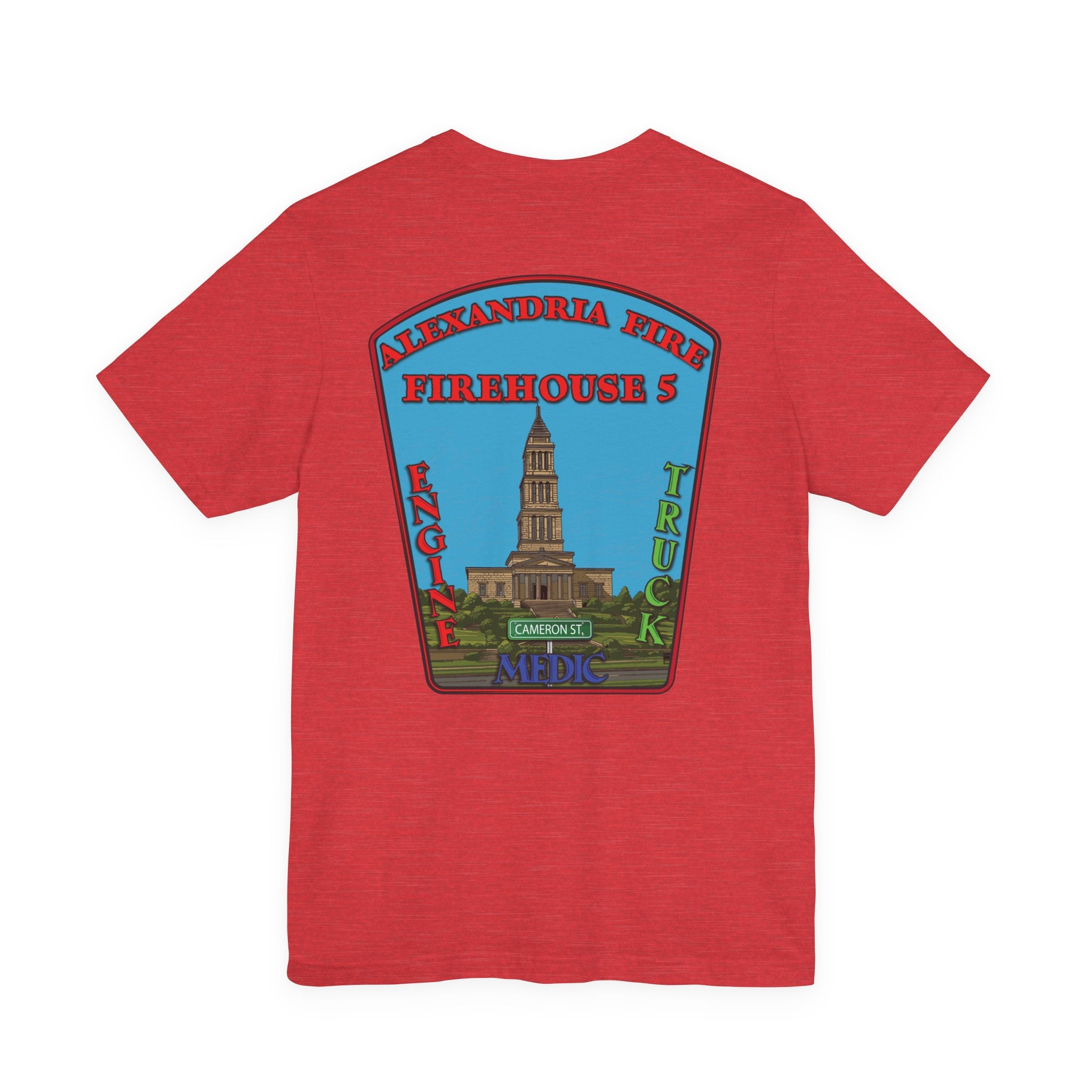 Alexandria Station 5 version 3 - Bella+Canvas Soft Unisex Tee
