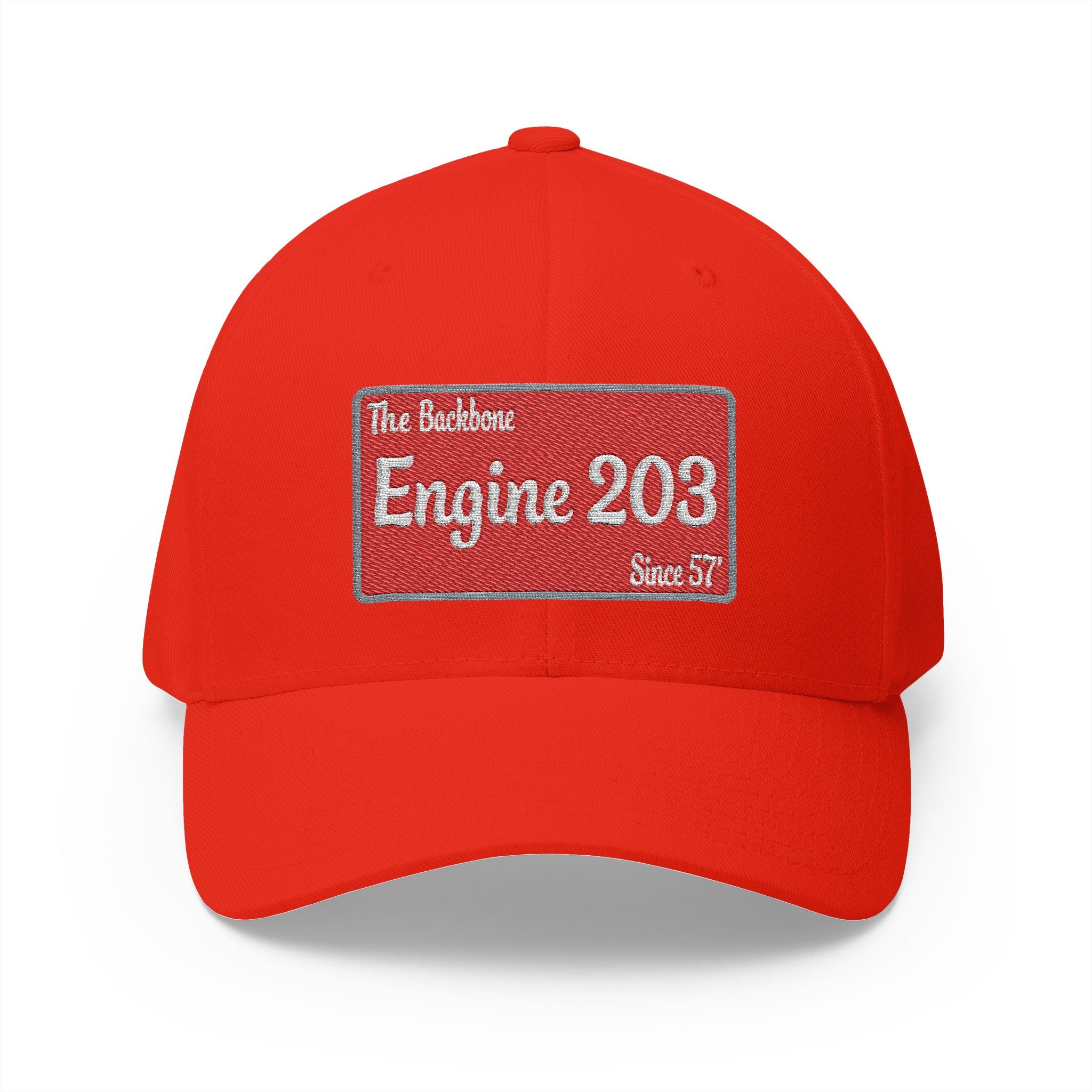 Engine 203 Remount Raiders - FLEXFIT Closed-Back Structured Cap (Embroidery)