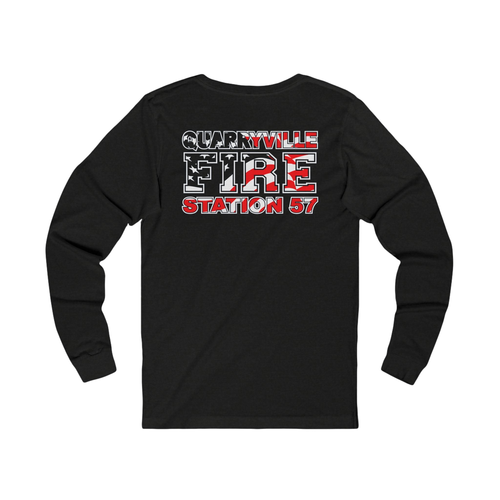 Quarryville PA Vol. Fire - Bella-Canvas Soft Jersey Cotton Long Sleeve Tee