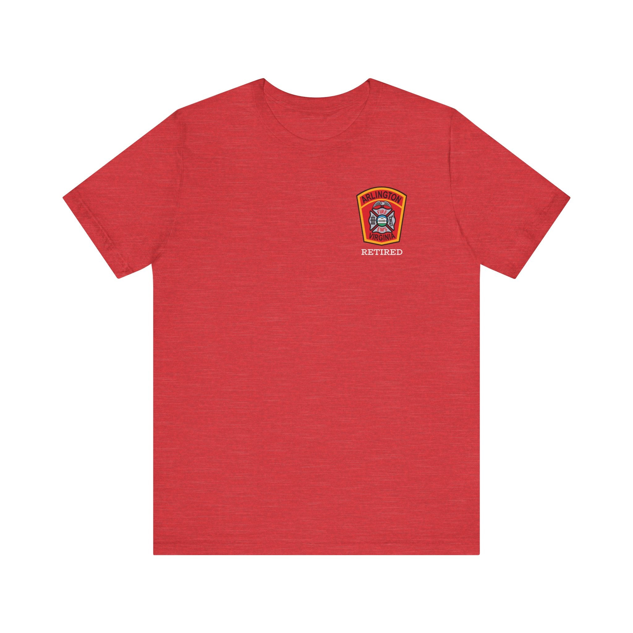 Arlington Retired patch - Bella+Canvas Soft Unisex Tee