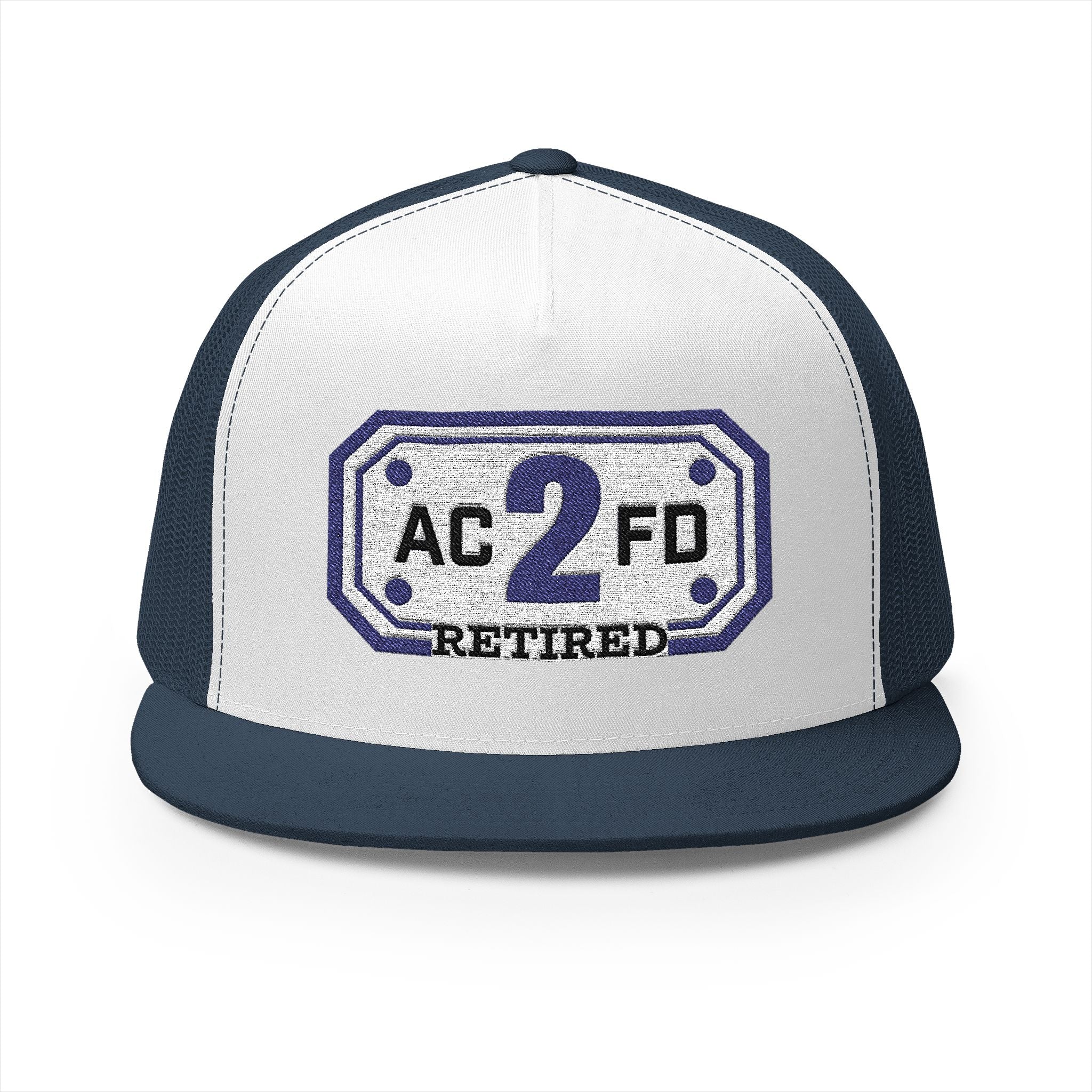 Retired Arlington Rescue 2 - 5 Panel Trucker Cap (Embroidery)