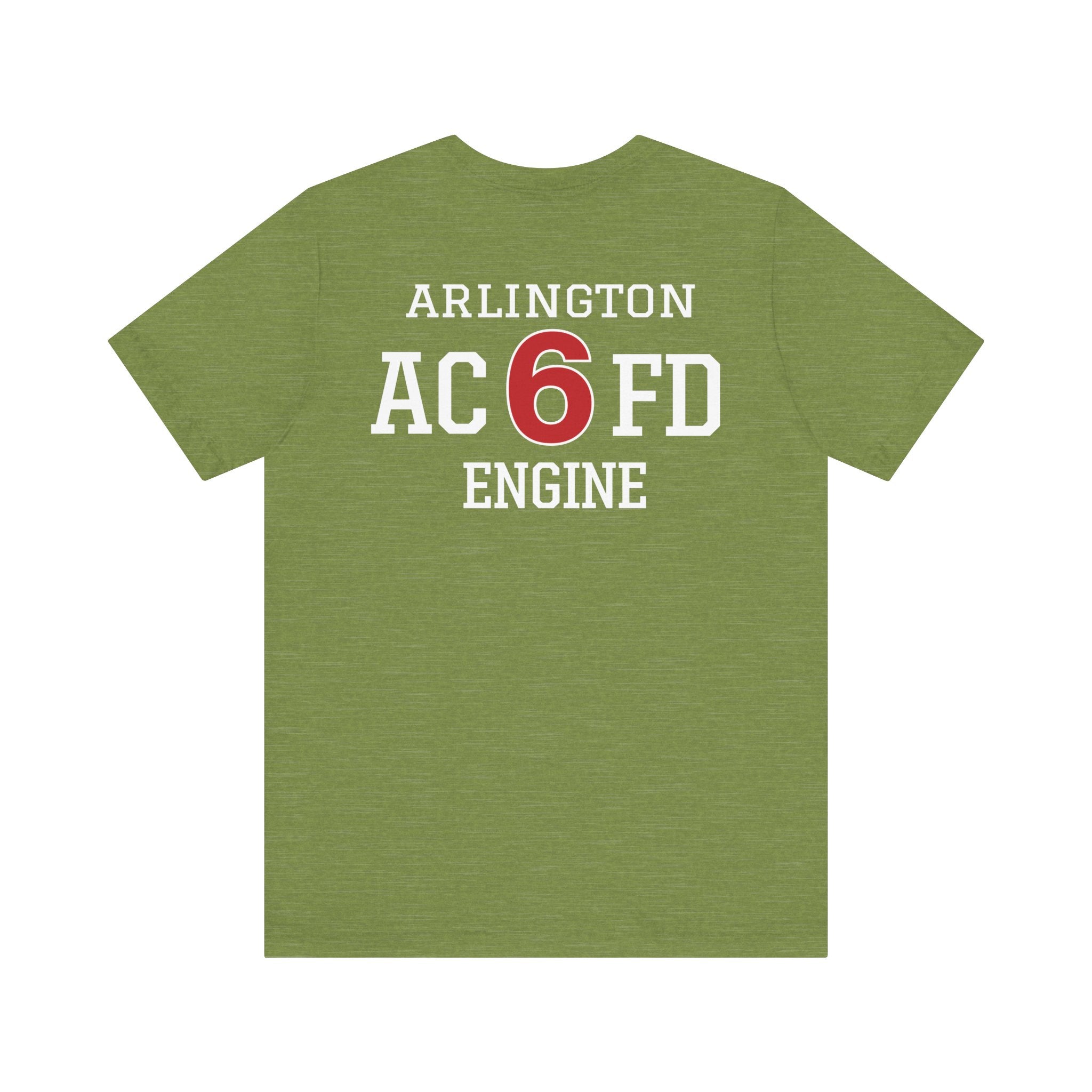 Engine 6 Arlington - Bella+Canvas Soft Unisex Tee