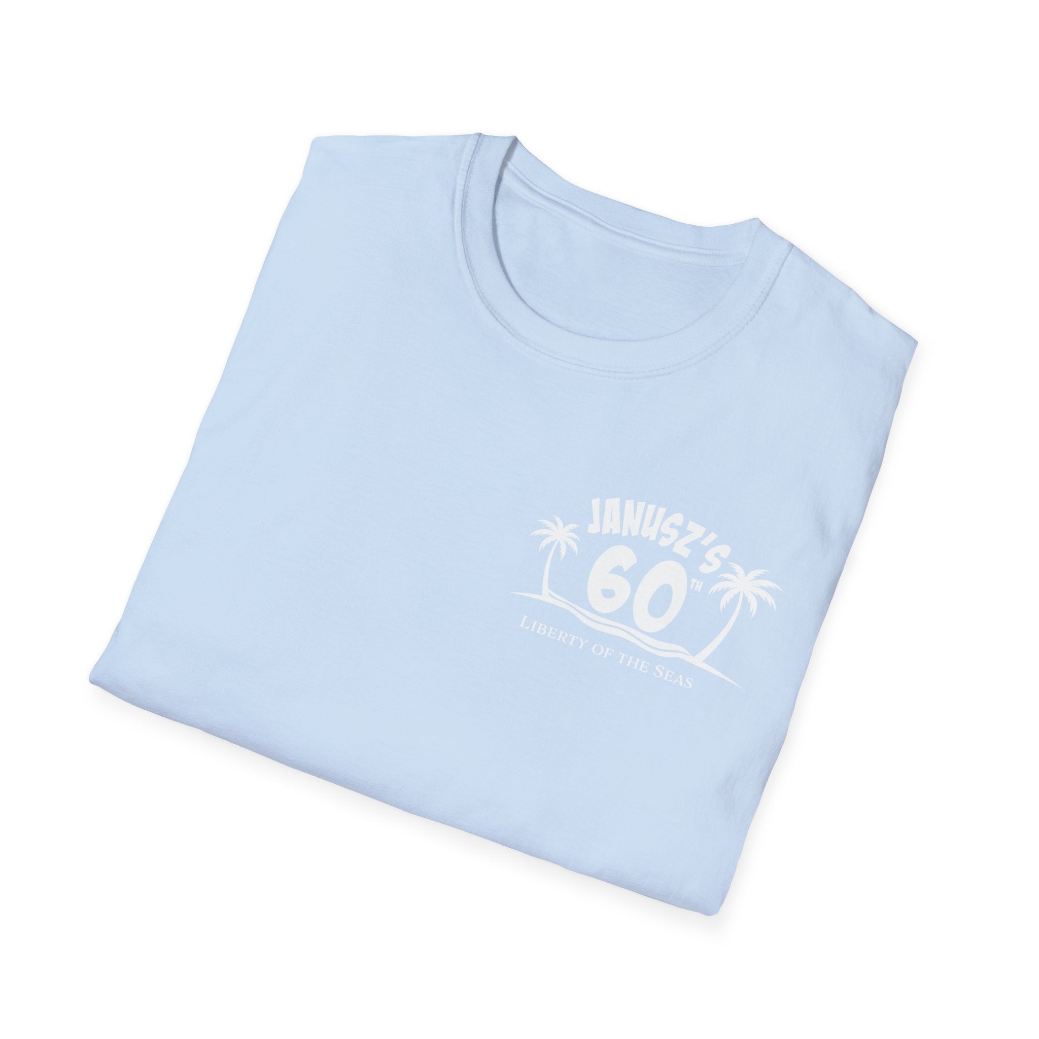 Renee Family Cruise white - Unisex Softstyle Cotton T-Shirt