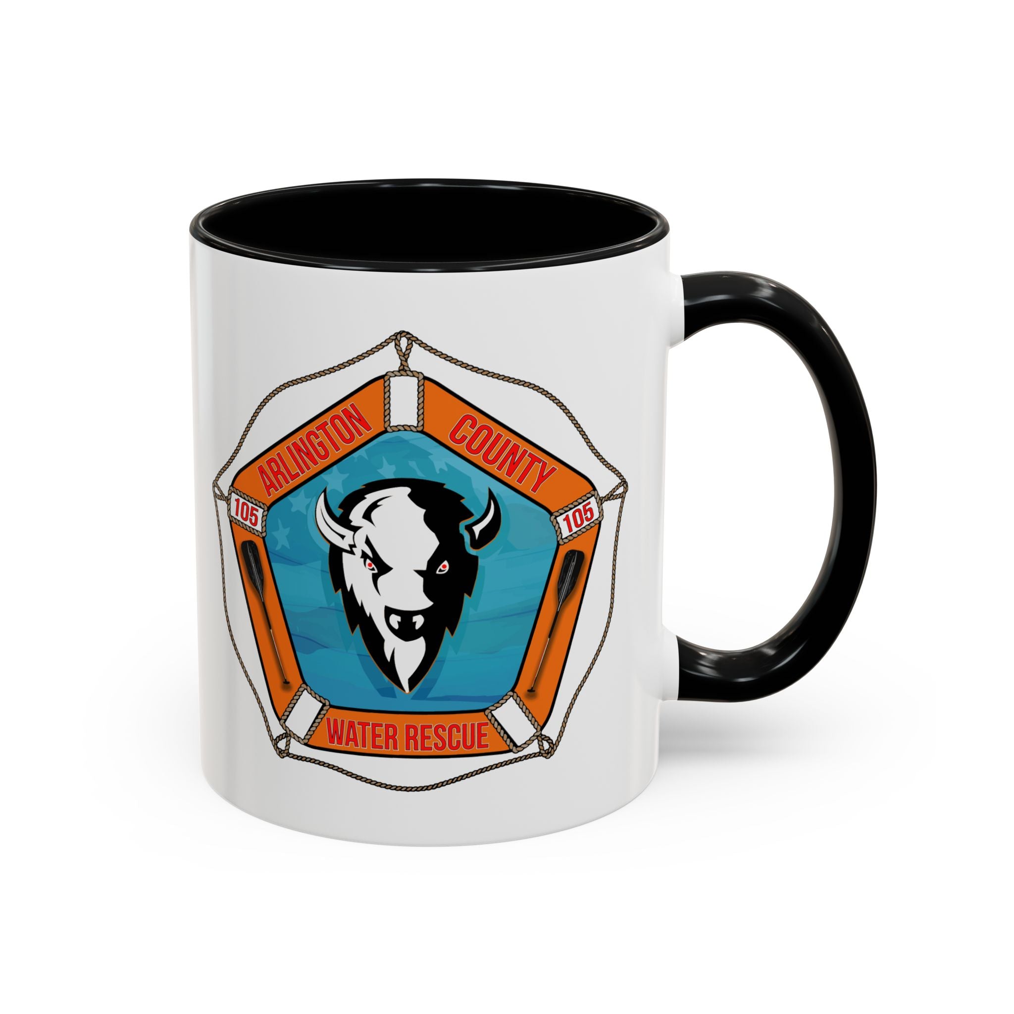 Station 5 Water Rescue Accent Coffee Mug (11oz)