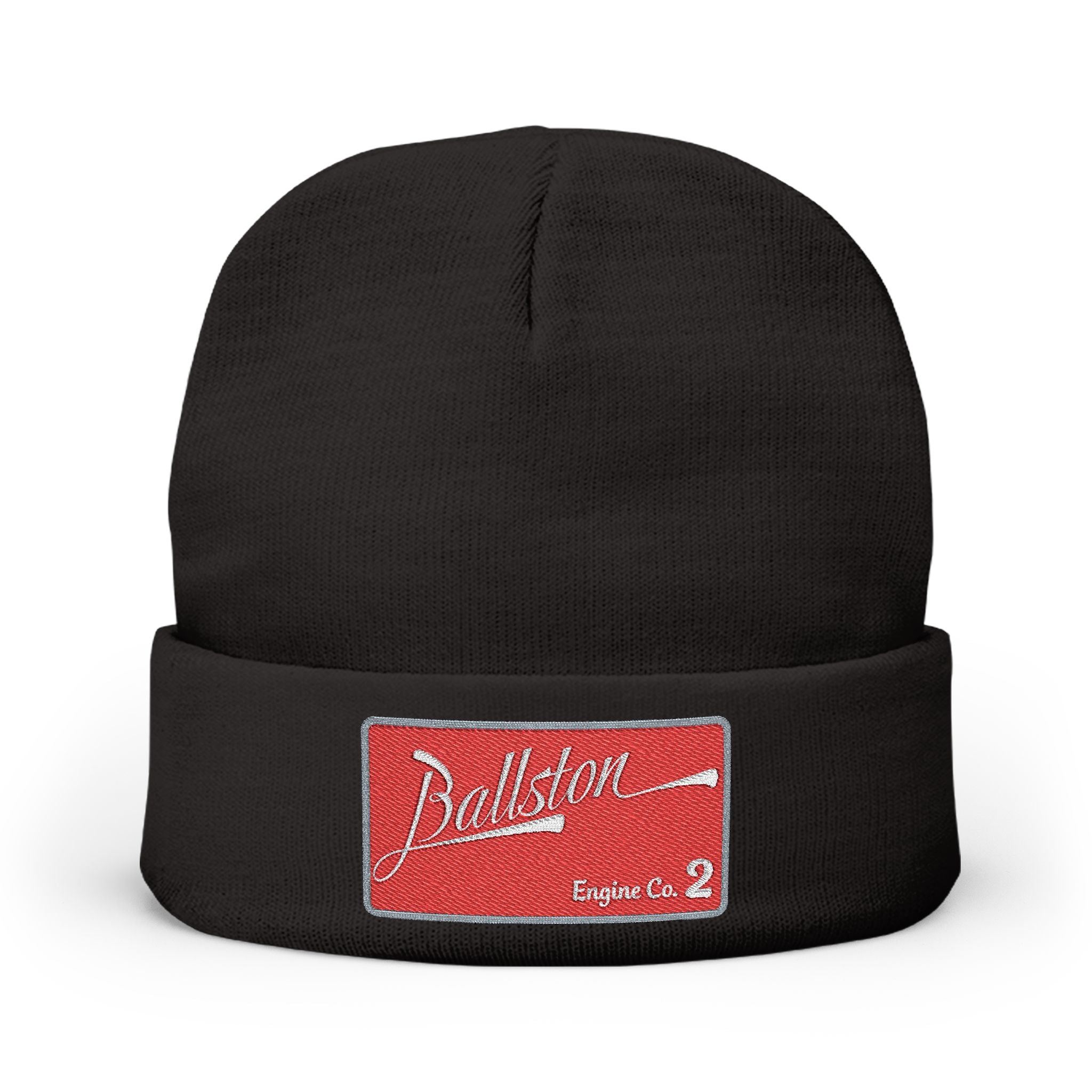 Arlington Ballston Engine 2- Knit Beanie (Embroidery)